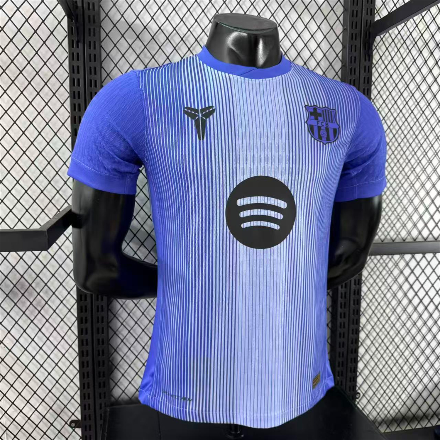 AlphaJersey-Barcelona 25-26 Purple Gradient Pre-Match Training Jersey - Player Version