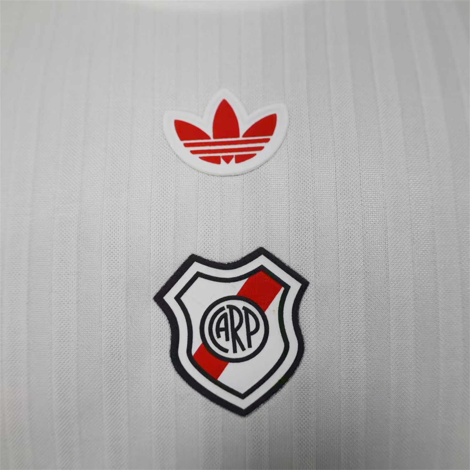 AlphaJersey-River Plate 25-26 Originals Terrace Icon White Jersey - Player Version