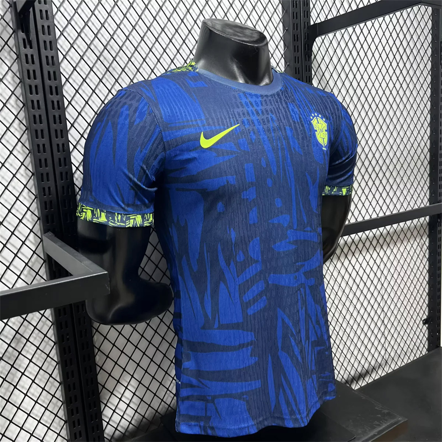 AlphaJersey-Brazil 2026 Blue Colors Special Jersey - Player Version