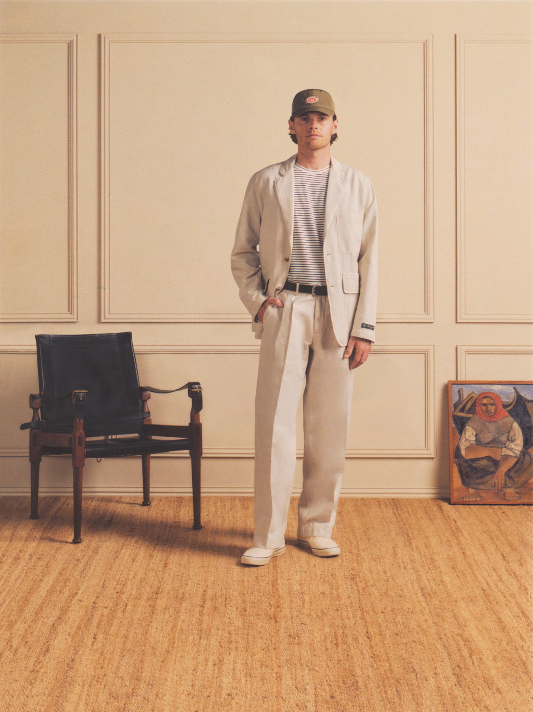 Lane Twill Cotton & Linen Suit Jacket | Modern Menswear by yycbvcnbmmnbm