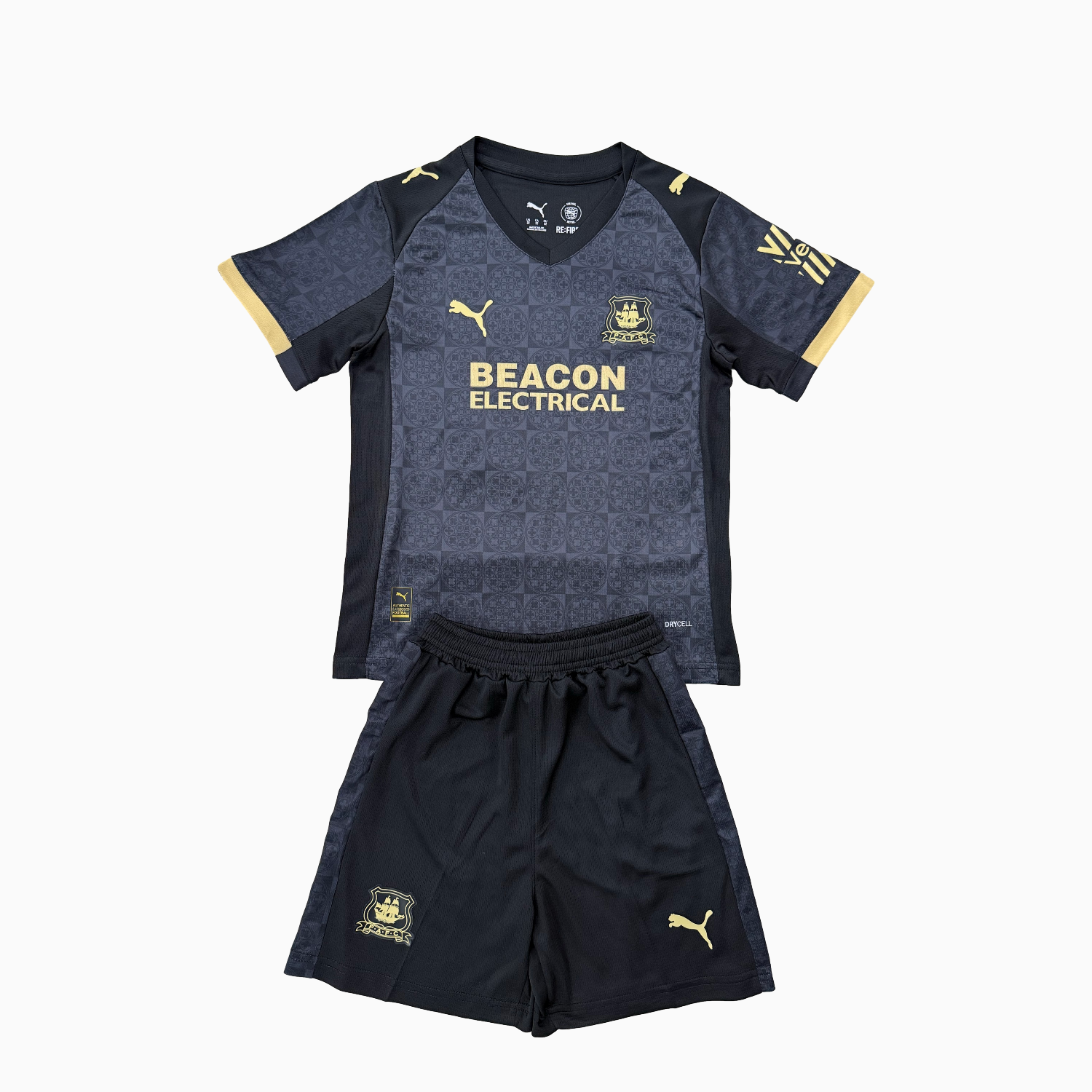 AlphaJersey-Plymouth Argyle 25-26 Away Kids Kit
