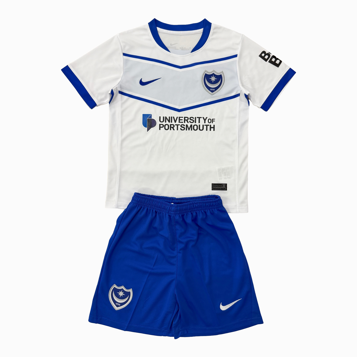 AlphaJersey-Portsmouth 25-26 Away Kids Kit