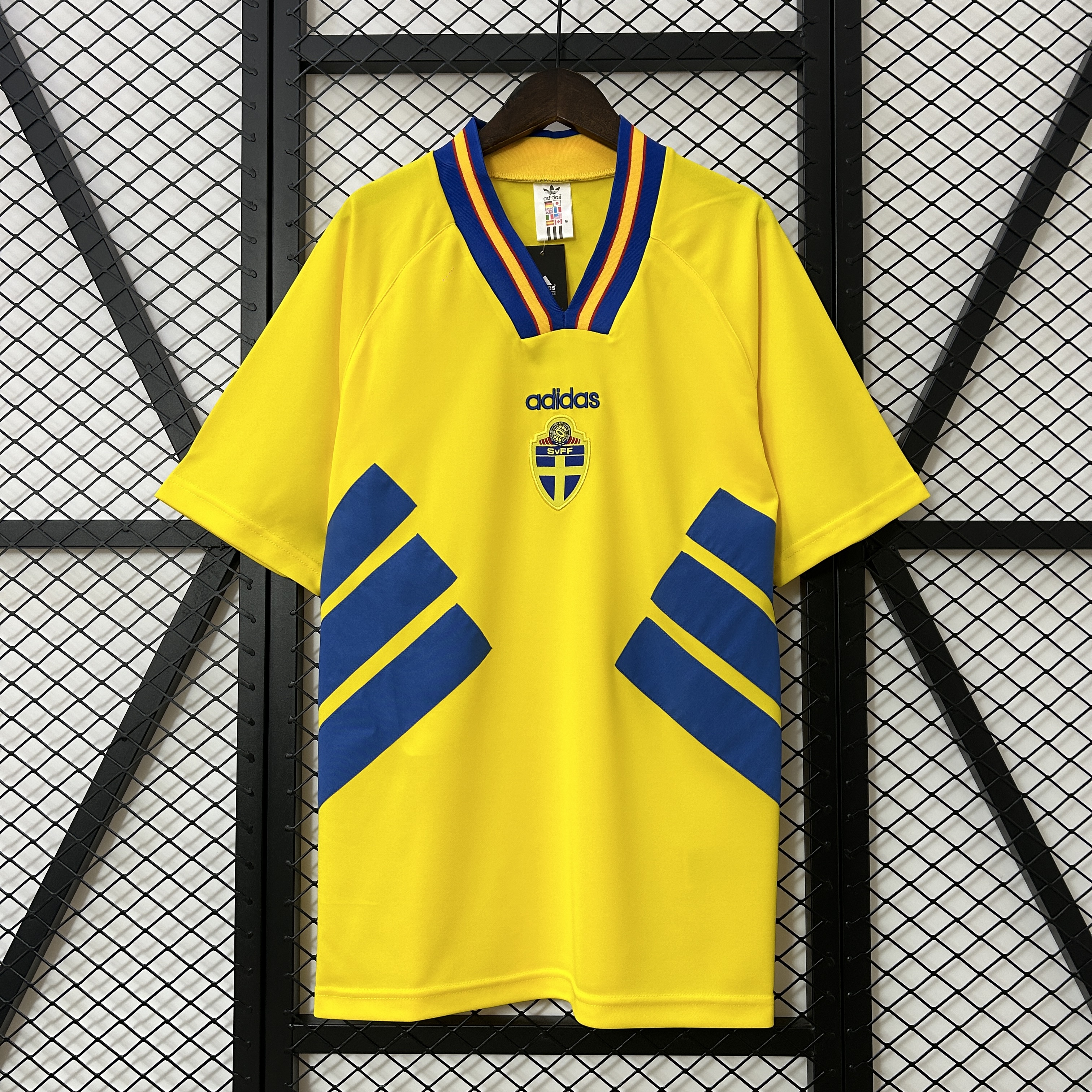 AlphaJersey-Retro Sweden 1994 Home Jersey