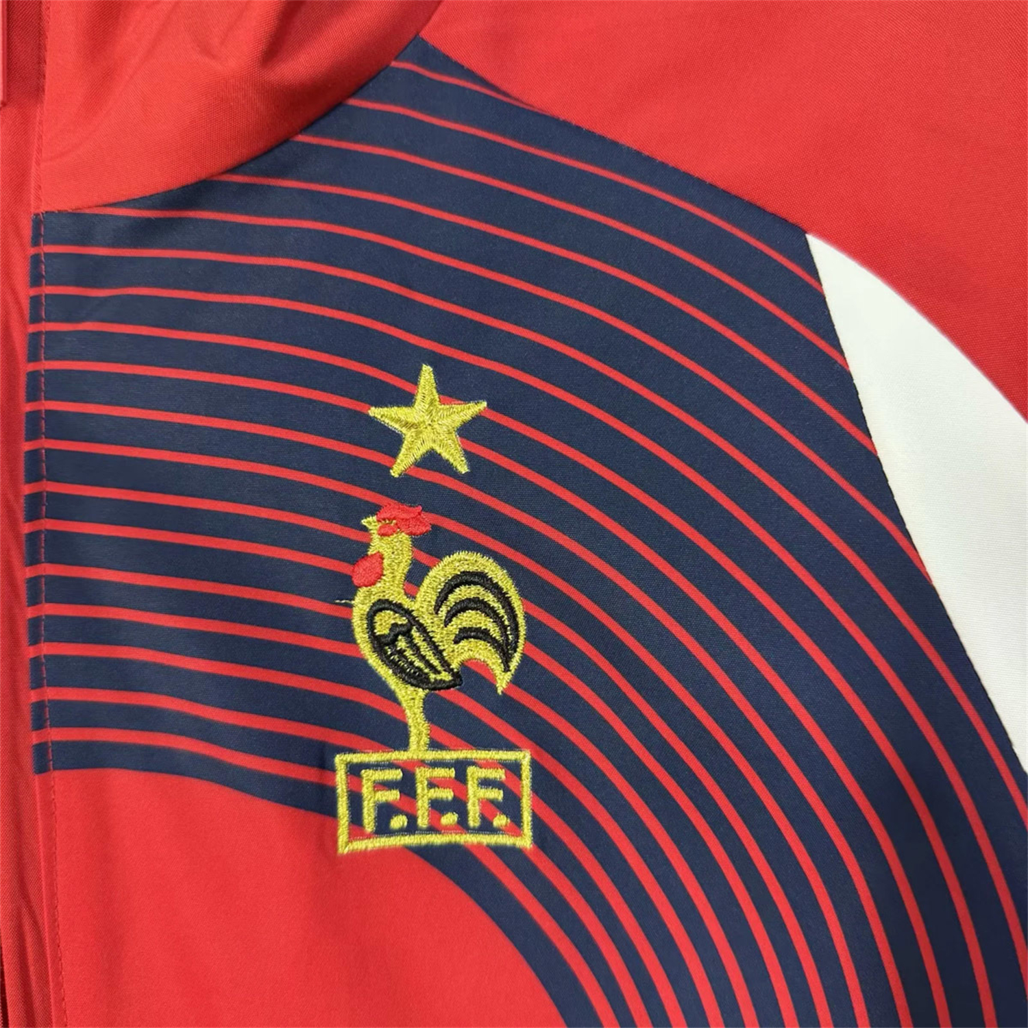 AlphaJersey-France 2026 Windbreaker Jacket - Red
