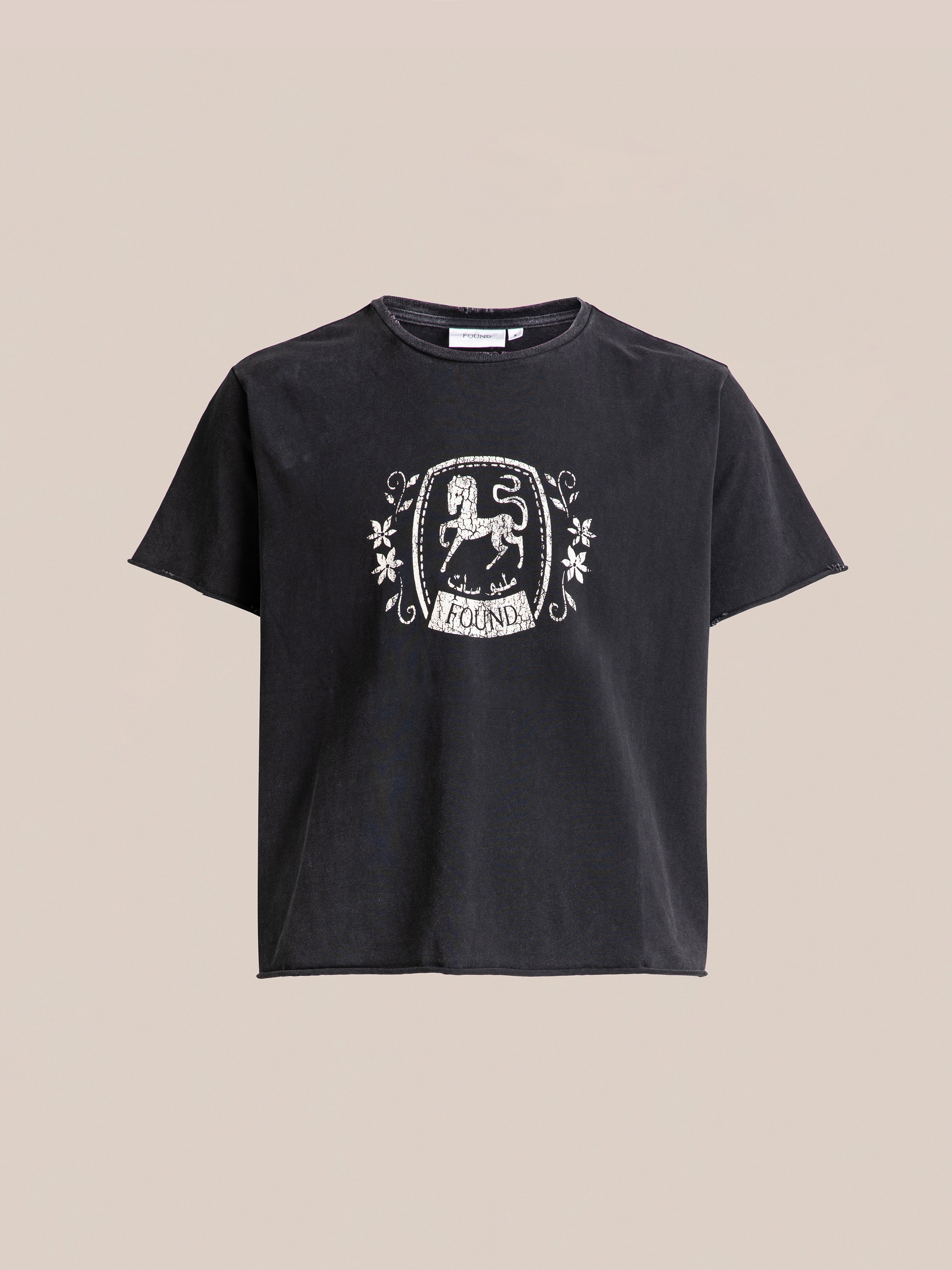 Horse Logo Print Tee | Modern Menswear by yycbvcnbmmnbm