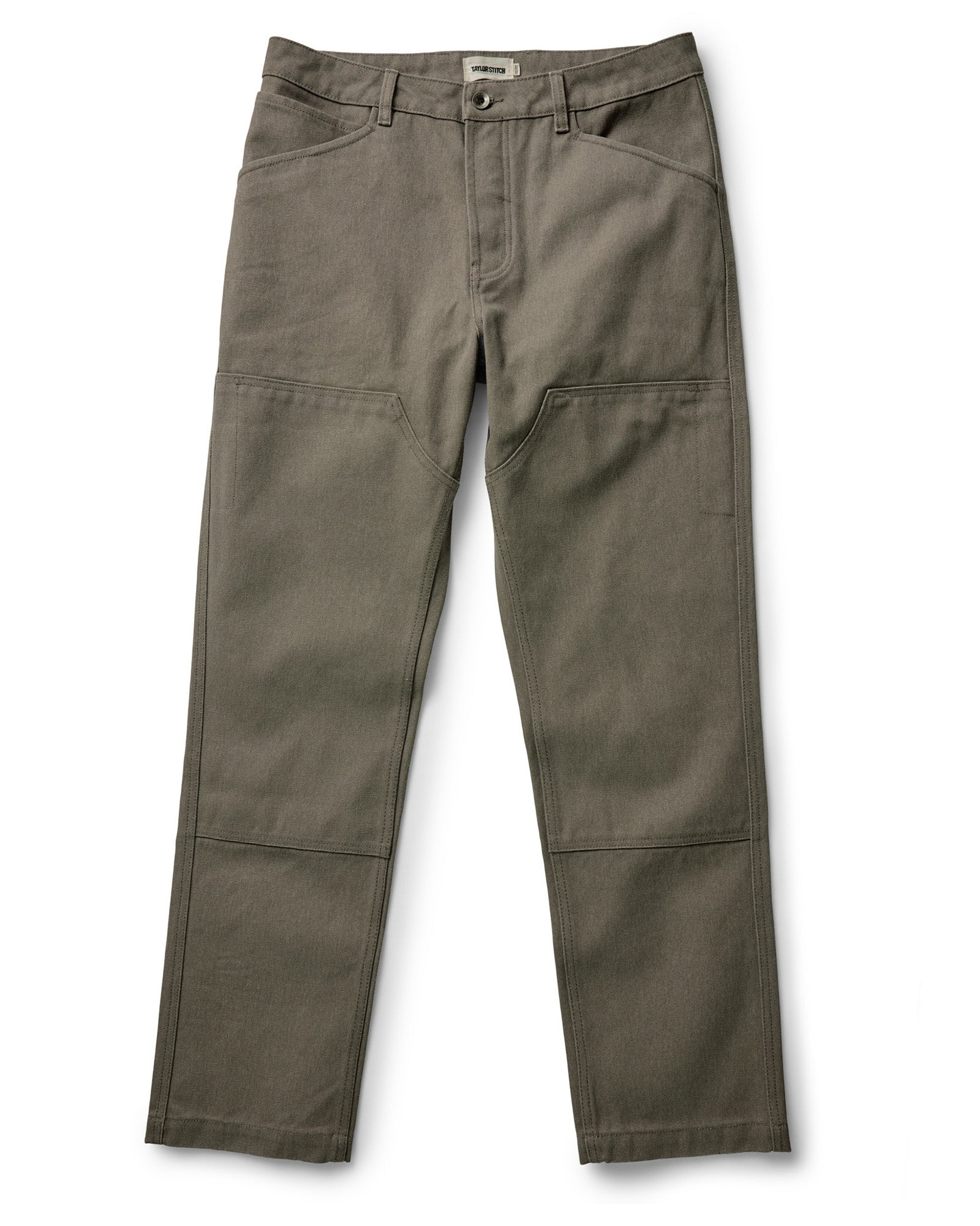 The Chore Pant in Stone Chipped Canvas | Modern Menswear by yycbvcnbmmnbm
