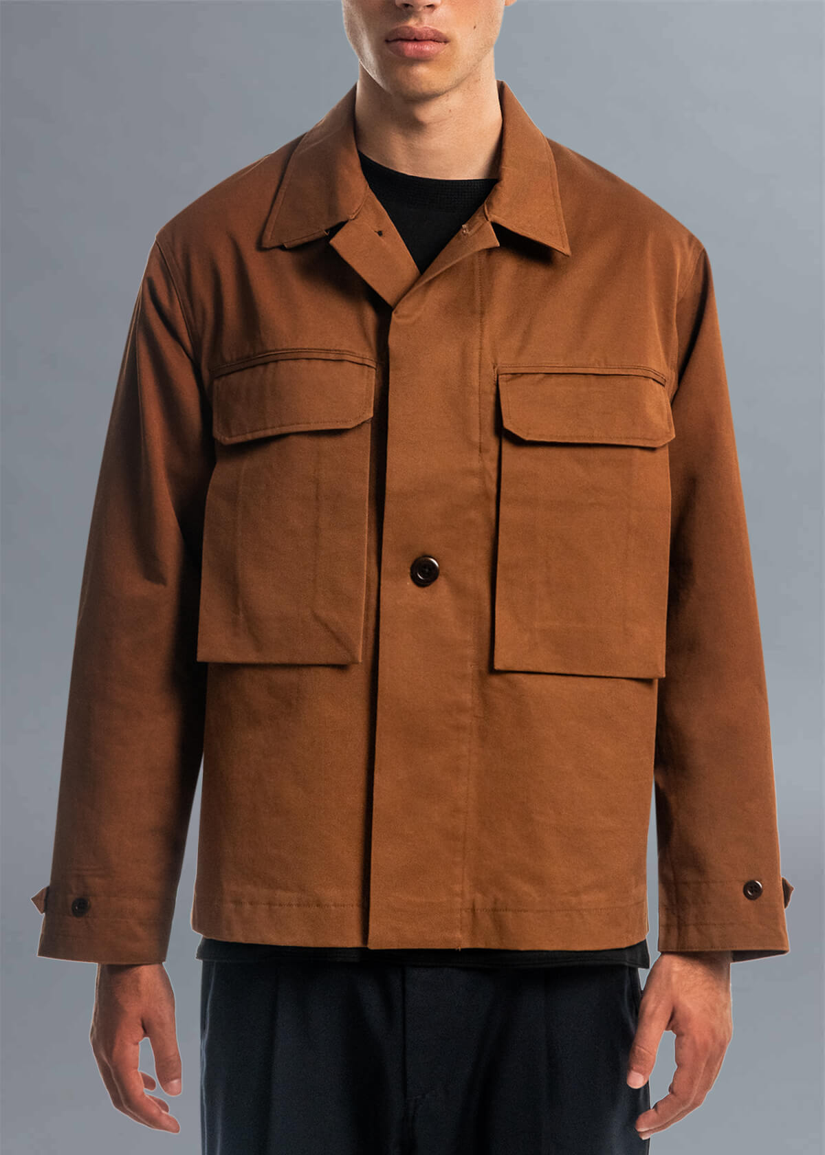 Khaki Gold Twill Cavalier | Modern Menswear by yycbvcnbmmnbm