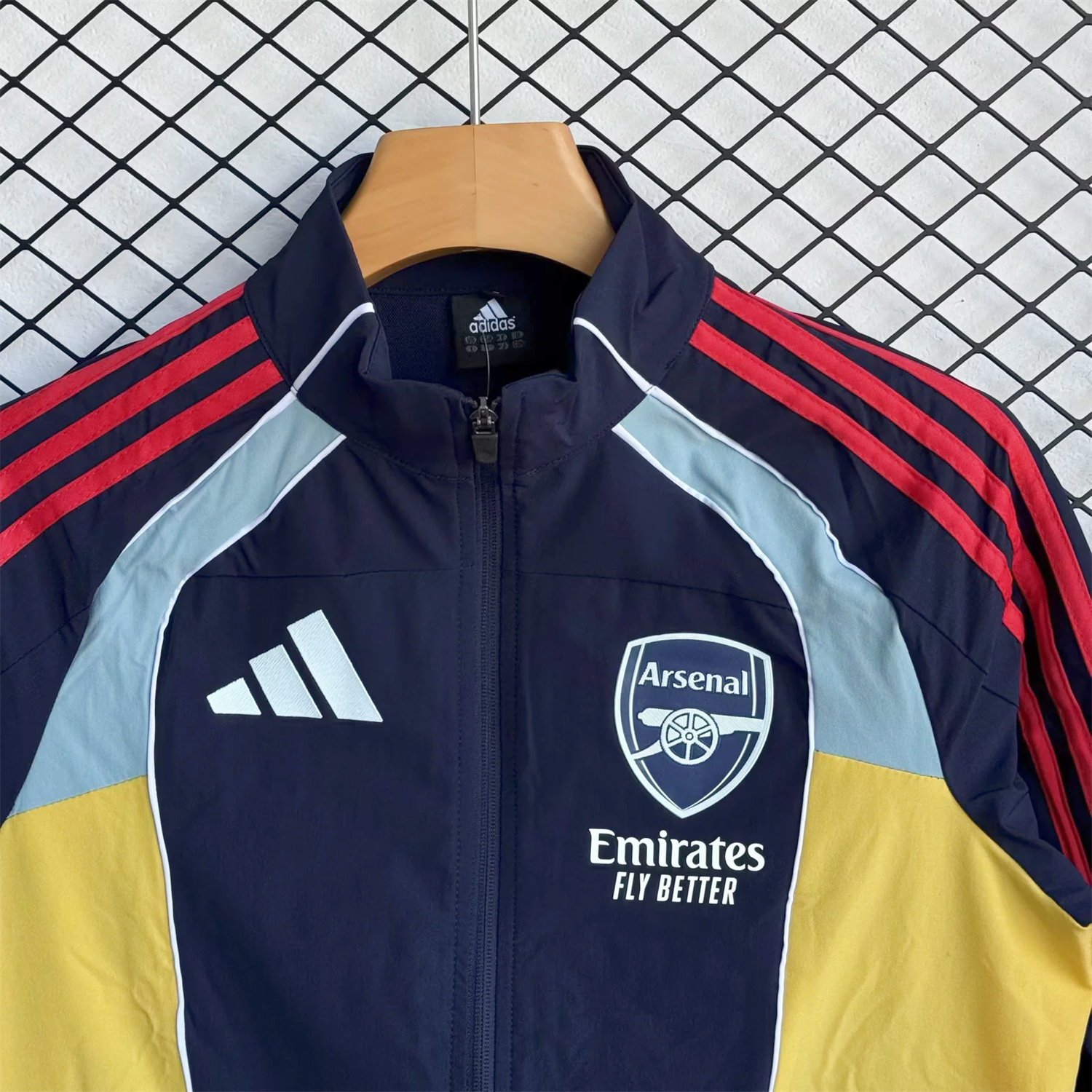 AlphaJersey-Arsenal 25-26 Windbreaker Training Set - Four Colors Top and Pants