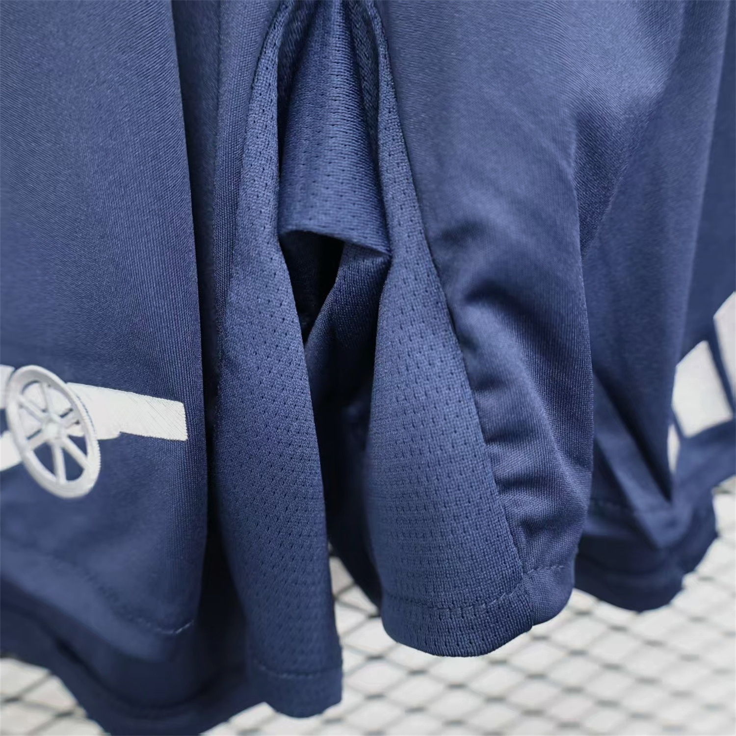 AlphaJersey-Arsenal 25-26 Away Blue Shorts - Player Version