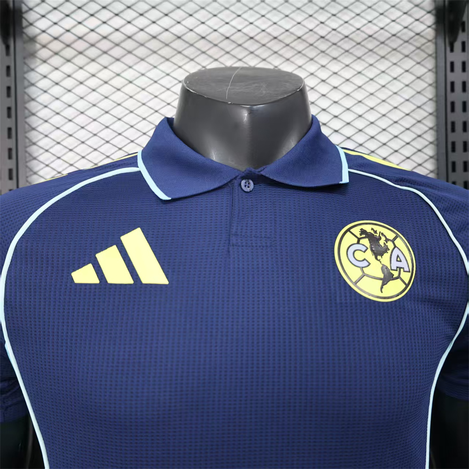 AlphaJersey-Club América 25-26 Navy Blue Travel Training Jersey - Player Version