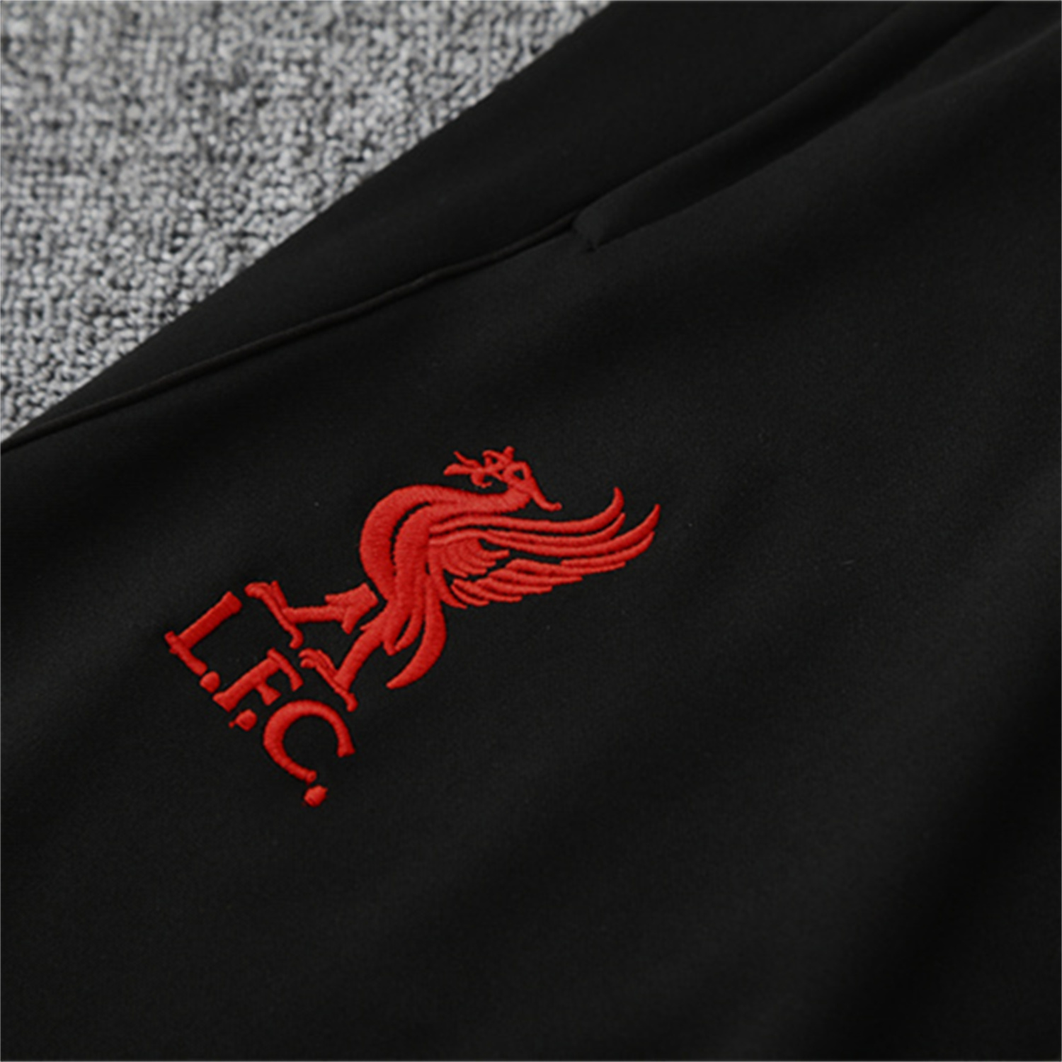 AlphaJersey-Liver.pool 25-26 Long Sleeve Training Set - Black Top & Black Pants