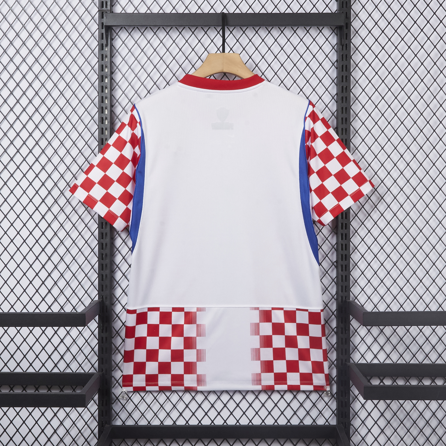 AlphaJersey-Croatia 2026 Home White And Red Jersey - Fans Version