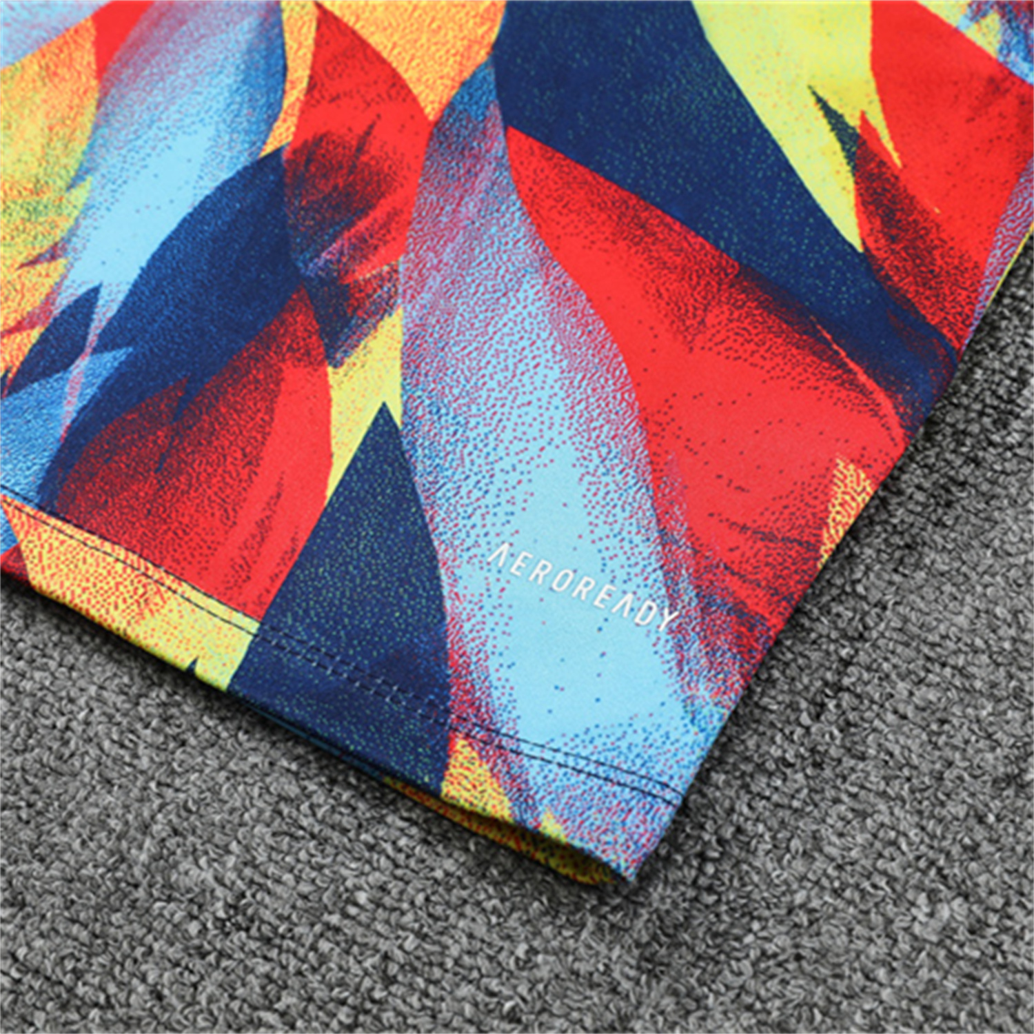 AlphaJersey-Arsenal 25-26 Kid Long Sleeves Training Set - Colorful Camouflage Top & Royal Blue Pants