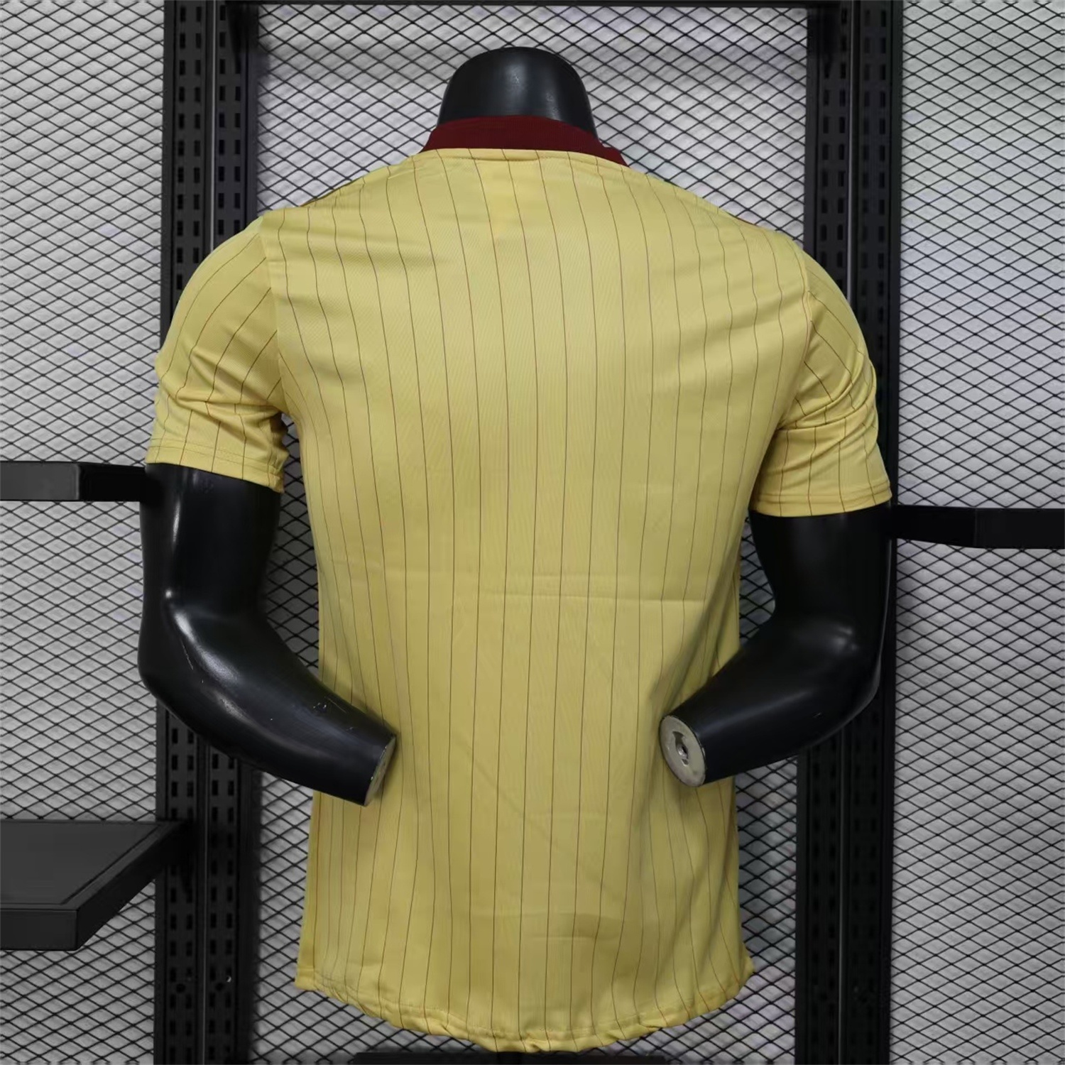 AlphaJersey-Arsenal 25-26 Trefoil Yellow Travel Jersey - Player Version