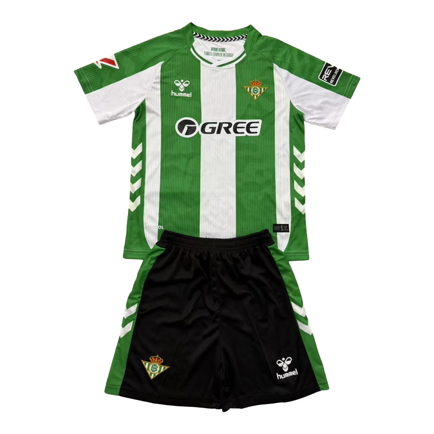 AlphaJersey-Real Betis 25-26 Home Men's Adult Jersey Set - Fans Version