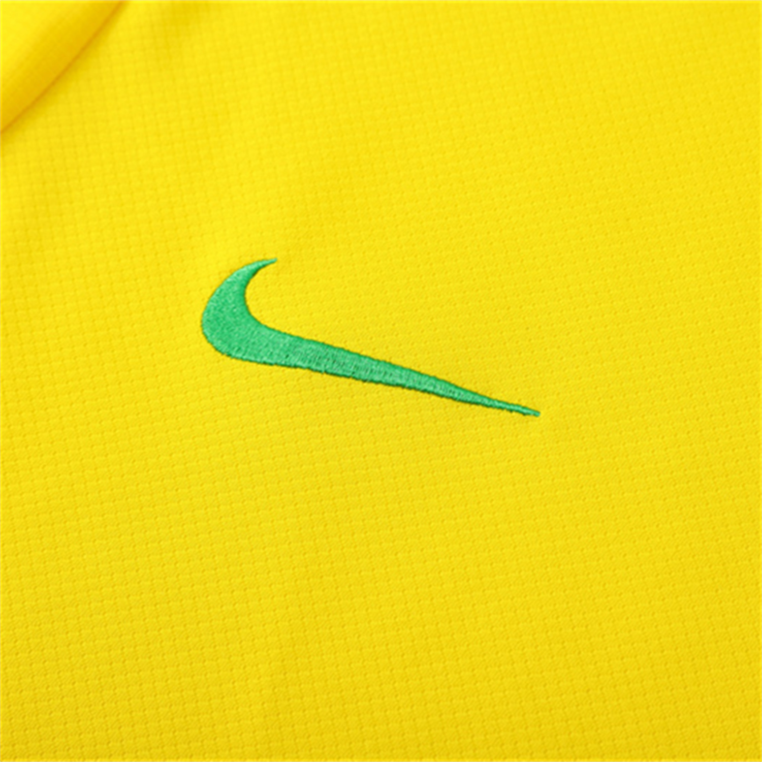 AlphaJersey-Brazil 25-26 Short-Sleeve Training Set - Yellow Top & Black Shorts