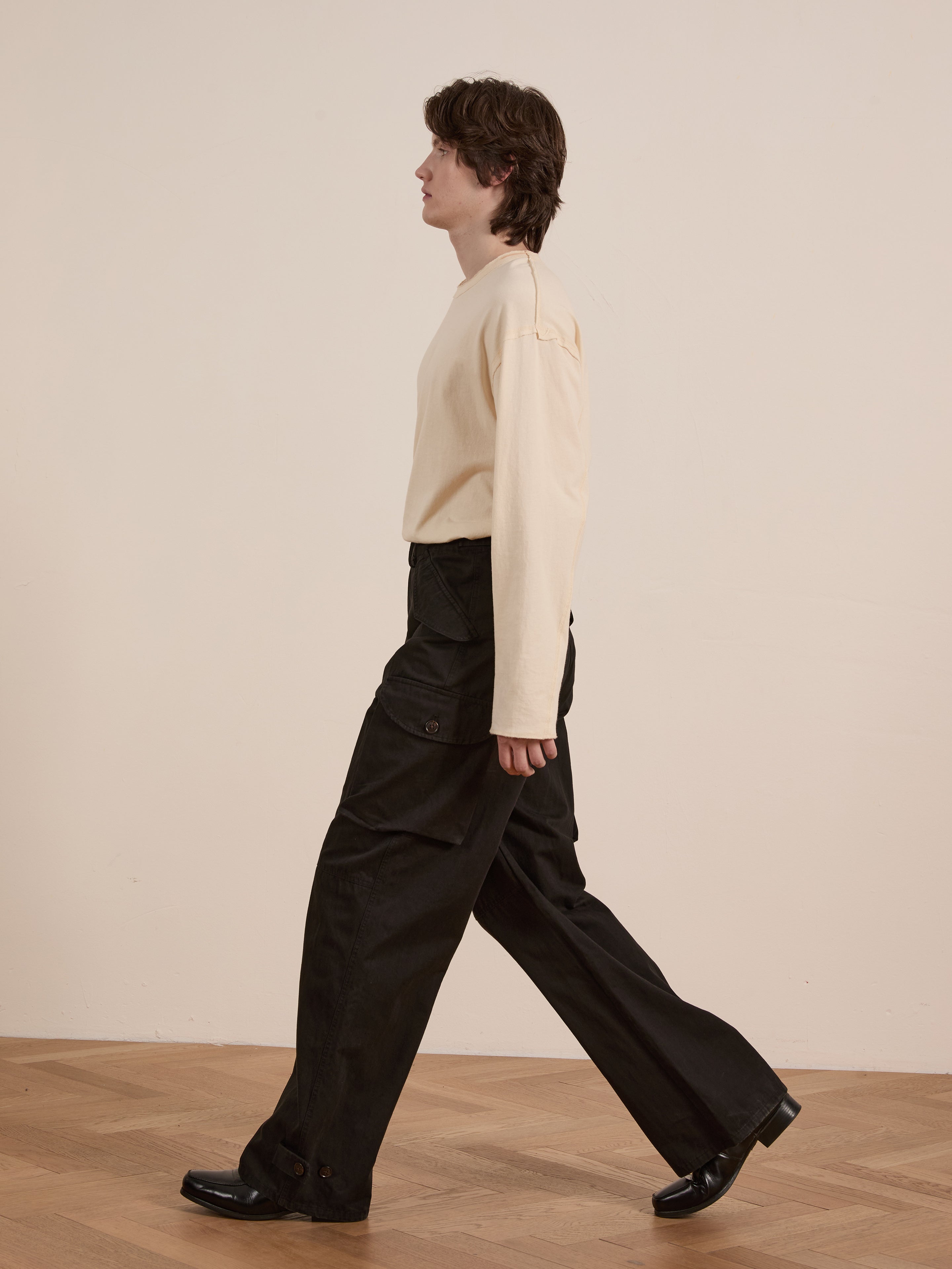 Utility Herringbone Cargo Pants | Modern Menswear by yycbvcnbmmnbm