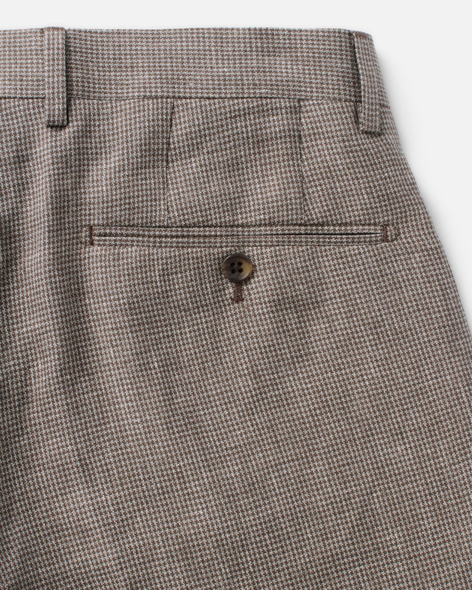 The Stevens Trouser in Morel Micro Check | Modern Menswear by yycbvcnbmmnbm