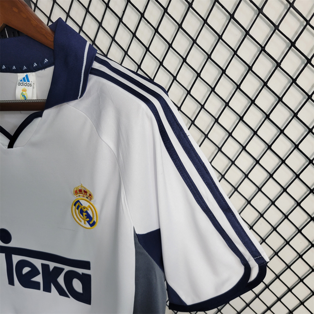 AlphaJersey-Retro Real Madrid 00-01 Home Stadium Jersey