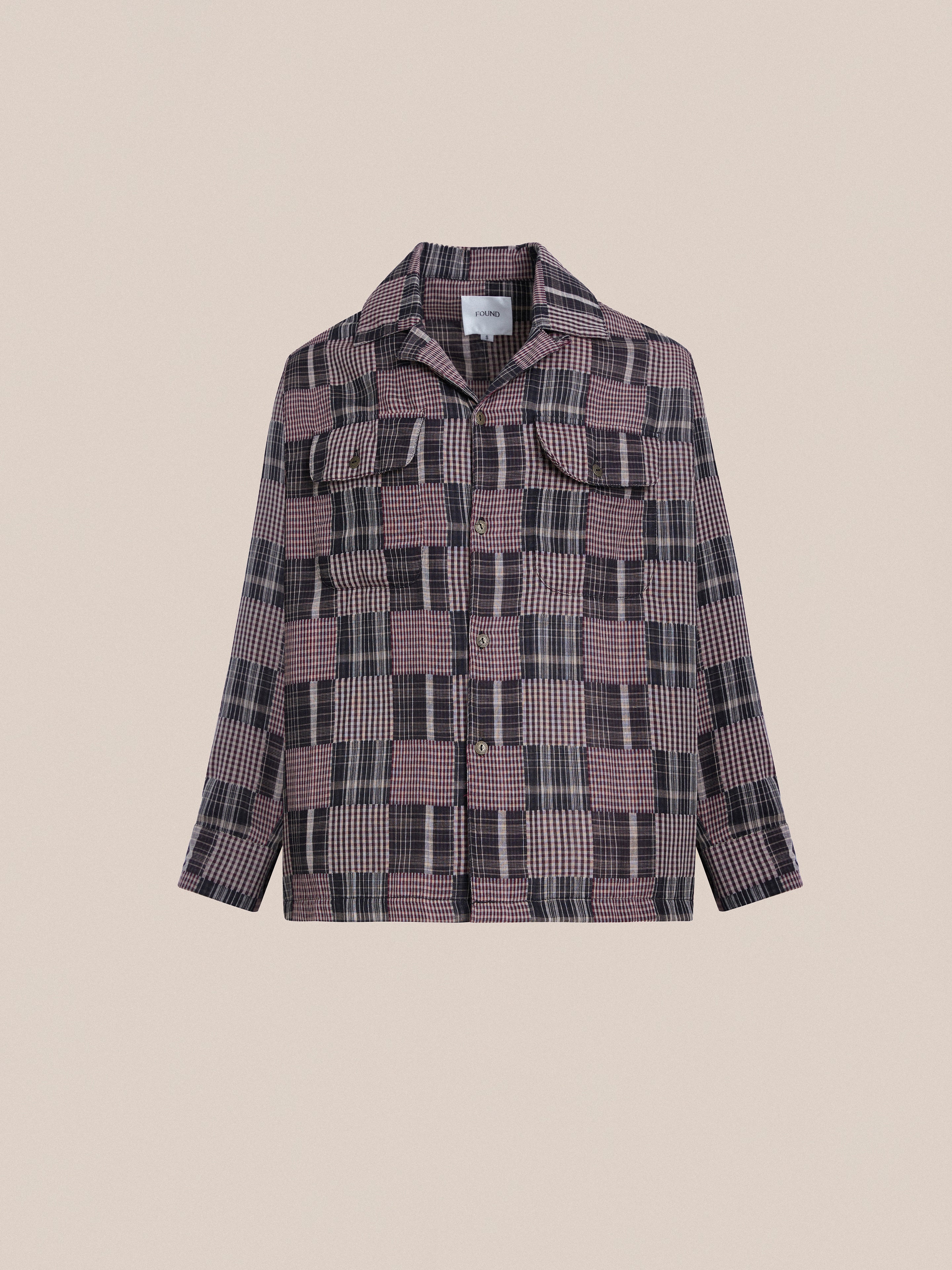 Multi-Flannel LS Camp Shirt | Modern Menswear by yycbvcnbmmnbm