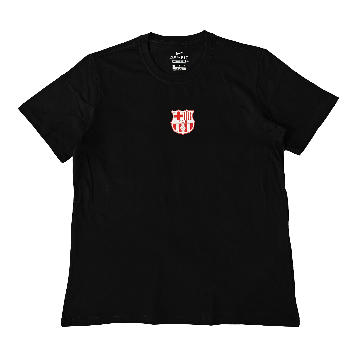 AlphaJersey-Barcelona Més Que Un Club Skateboard Aesthetics T-shirt【Black】