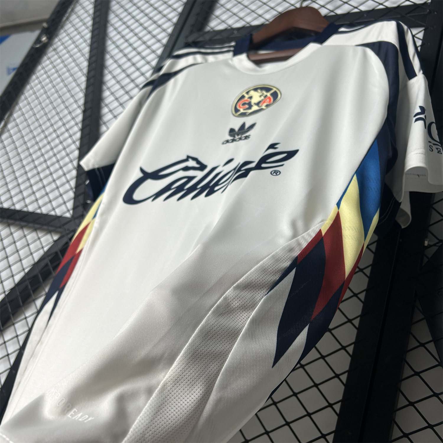 AlphaJersey-Club América 25-26 White Throwback Trefoil Special Edition Jersey - Fans Version