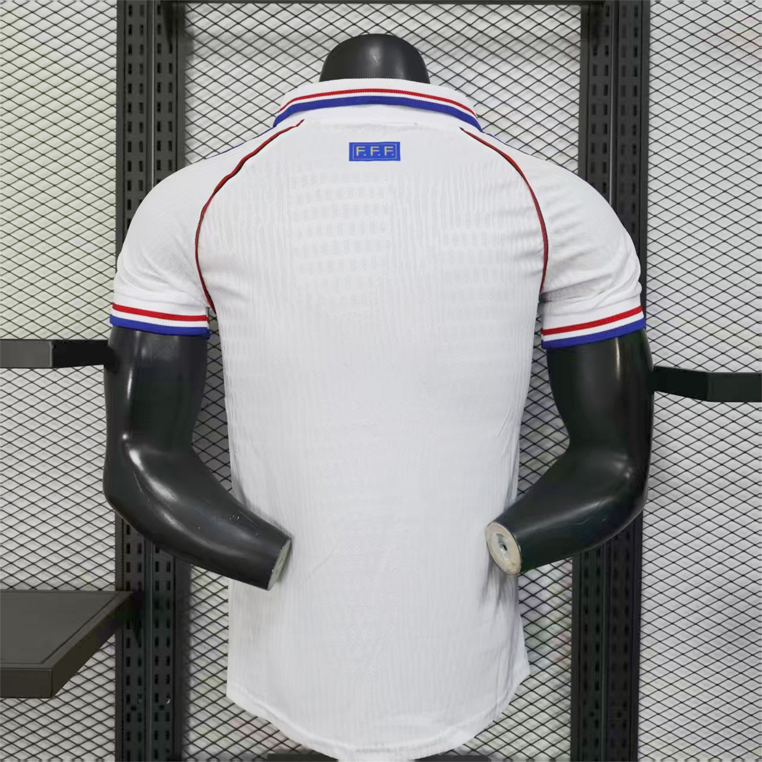 AlphaJersey-Retro France 1998 Away White Jersey - Player Version