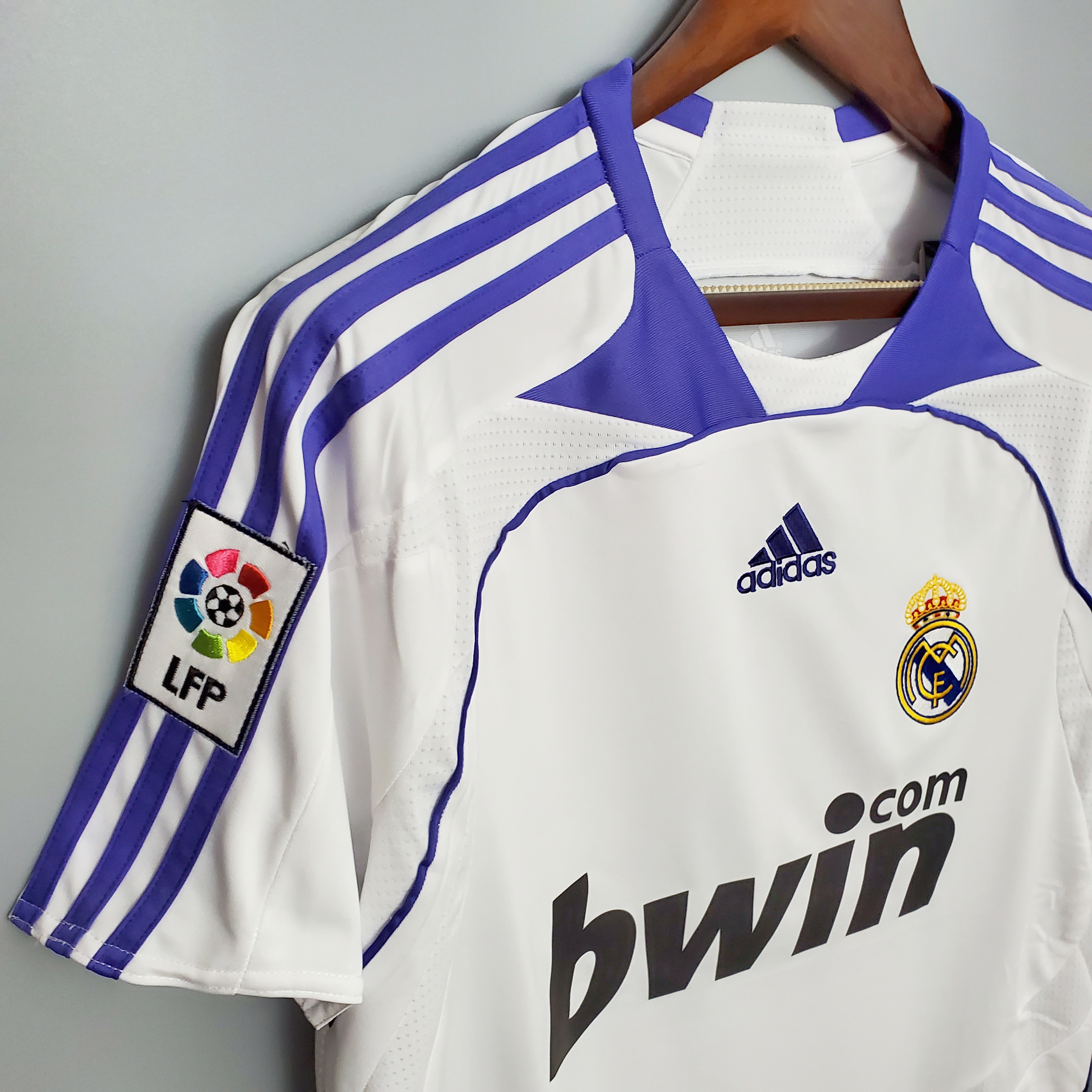 AlphaJersey-Retro Real Madrid 07-08 Home Stadium Jersey