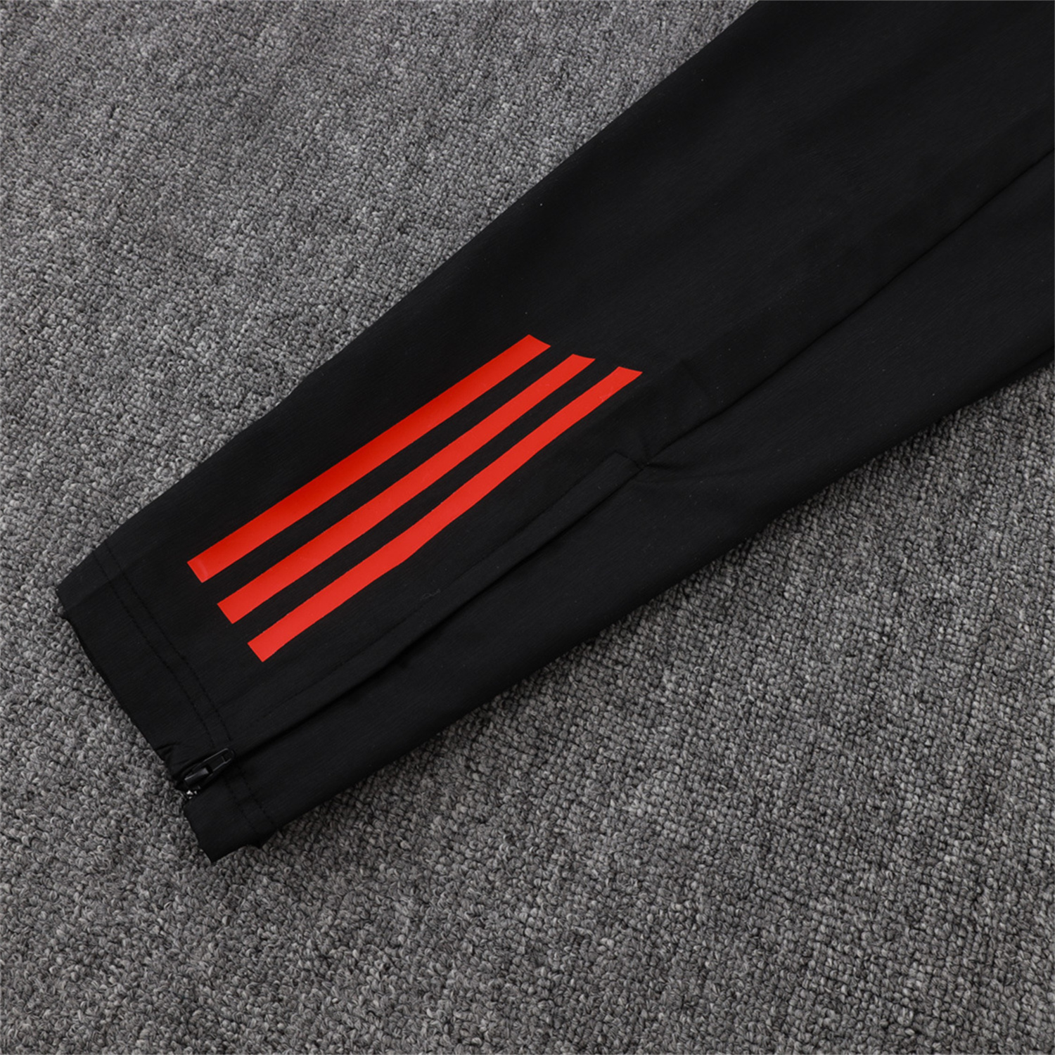 AlphaJersey-Ajax 25-26 Windbreaker Training Set - Black Top and Pants