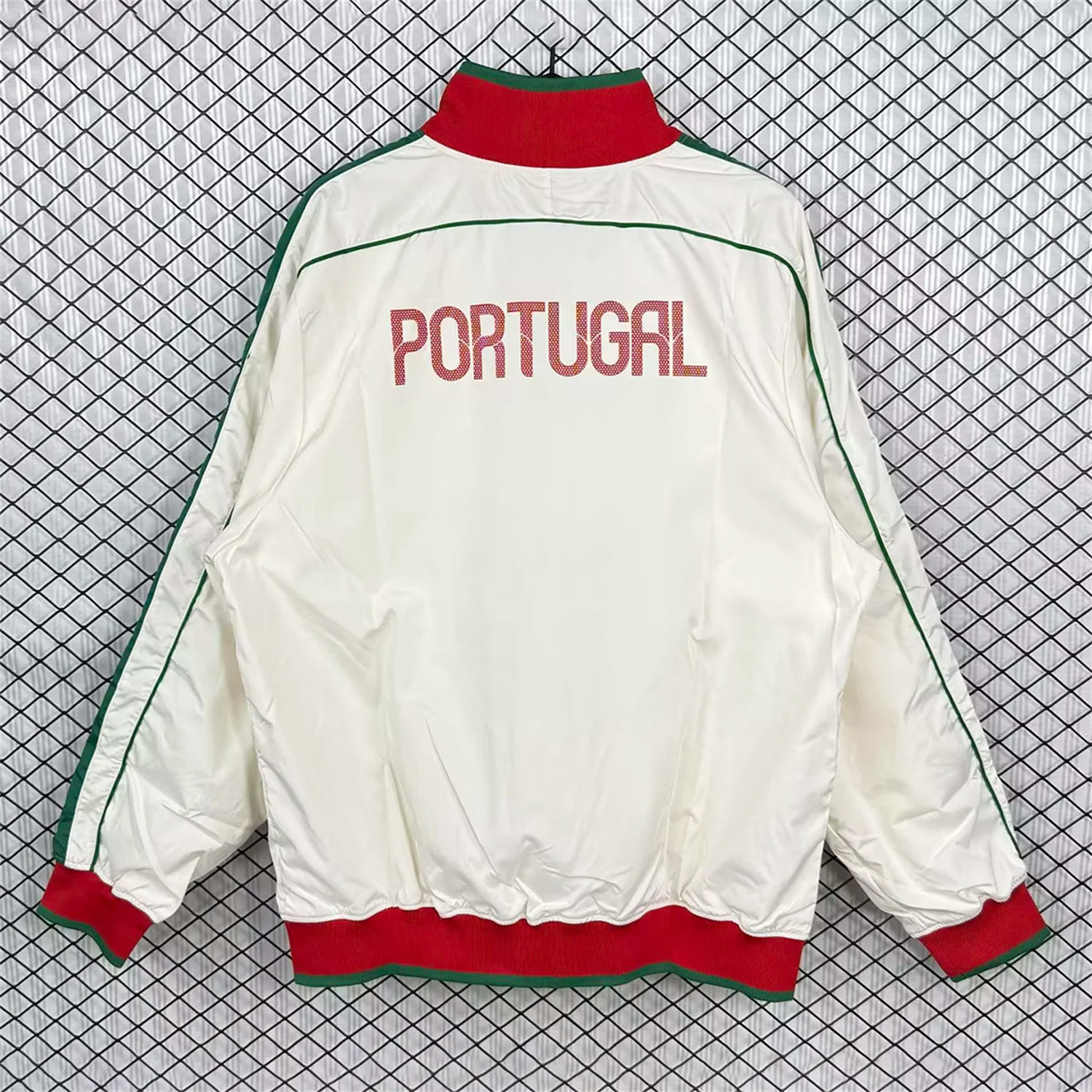 AlphaJersey-Retro Portugal 2010 White Windbreaker