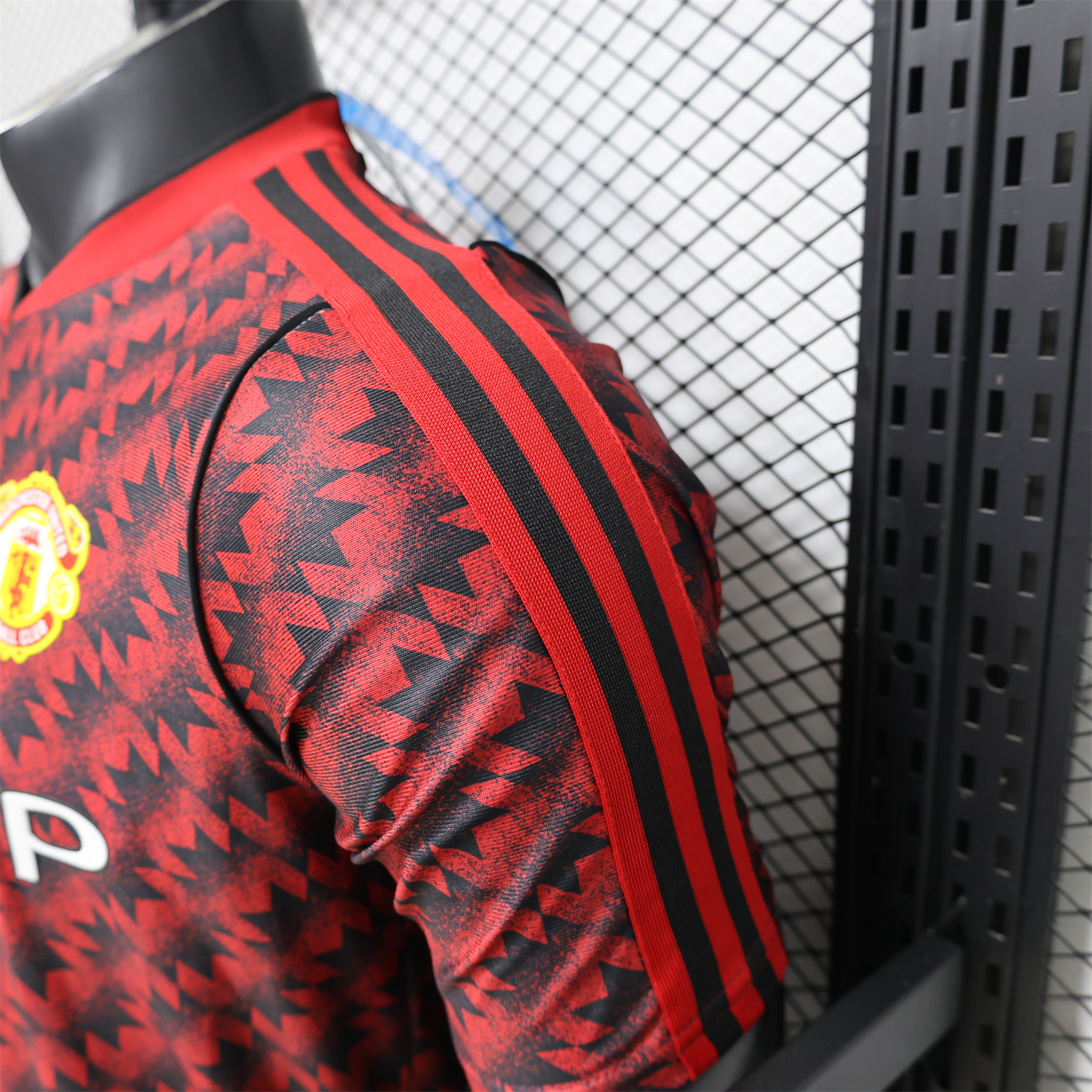 AlphaJersey-Manchester United 26-27 Terrace Icon Retro Casual Style Red Jersey - Player Version