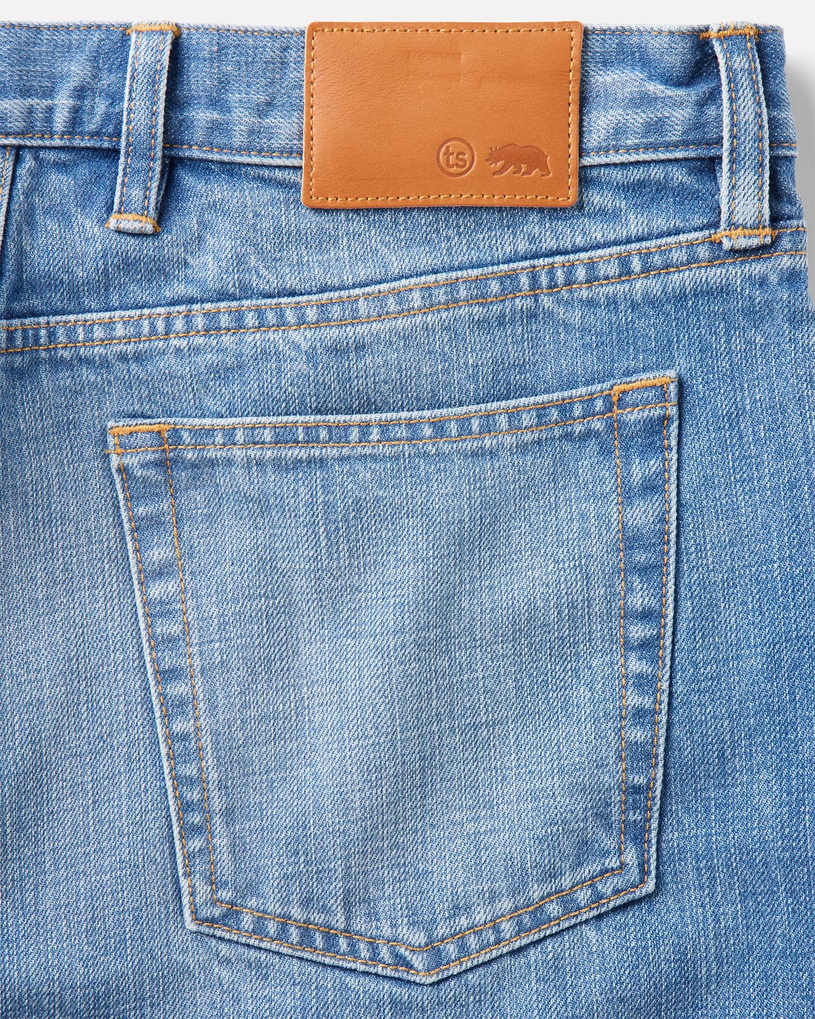 The Straight Jean in Light Wash Organic Selvedge | Modern Menswear by yycbvcnbmmnbm