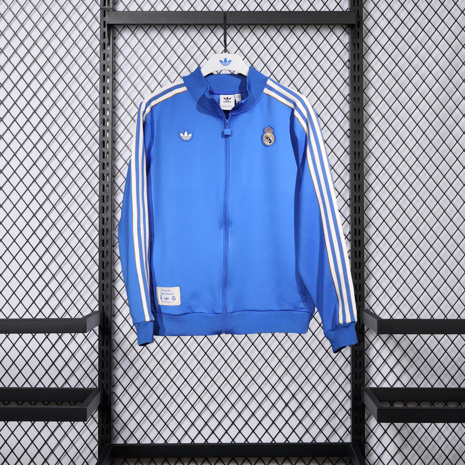 AlphaJersey-Real Madrid 25-26 Pure Color Training Set - Blue Top and Blue Pants