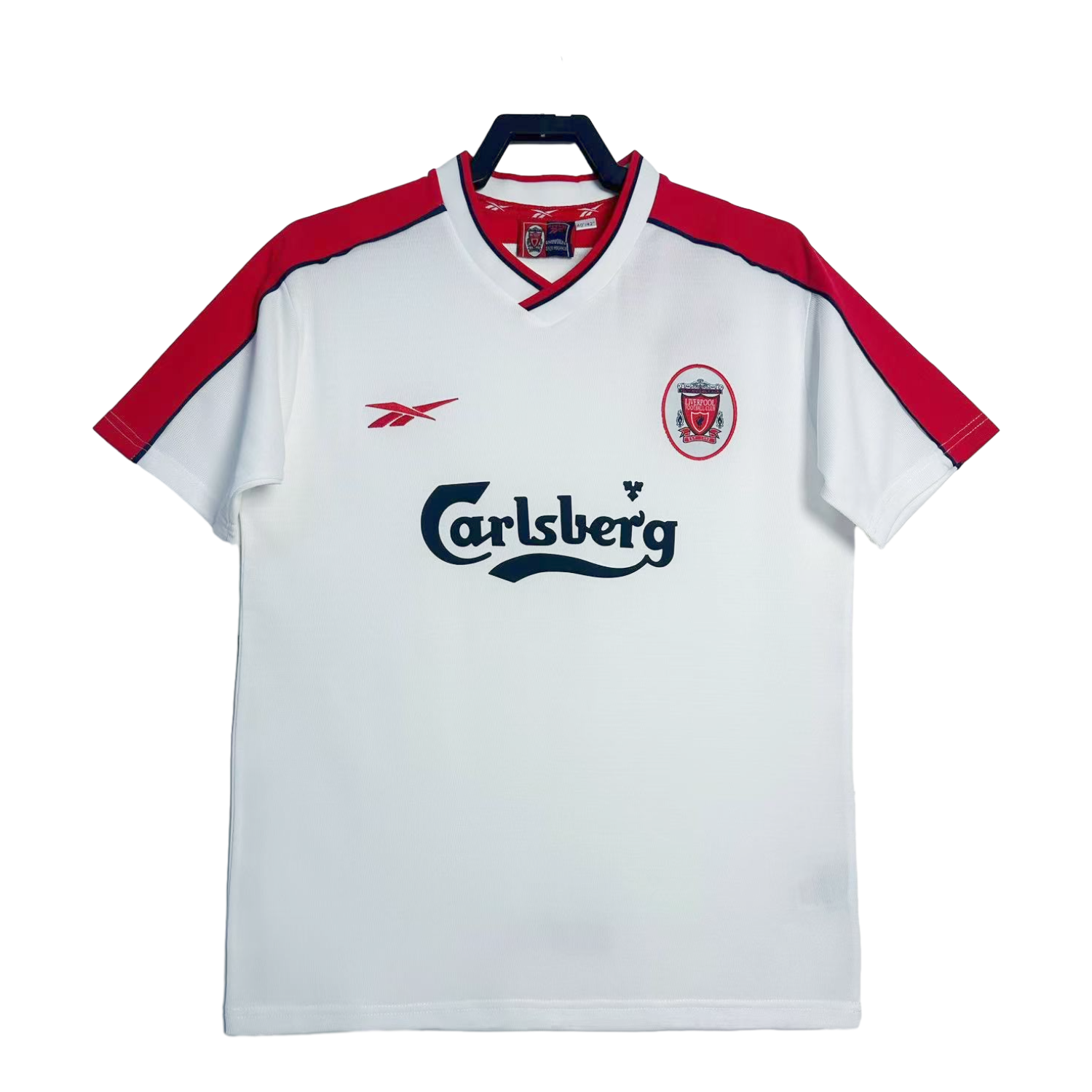 AlphaJersey-Retro Liver.pool 1998-99 Away White Jersey