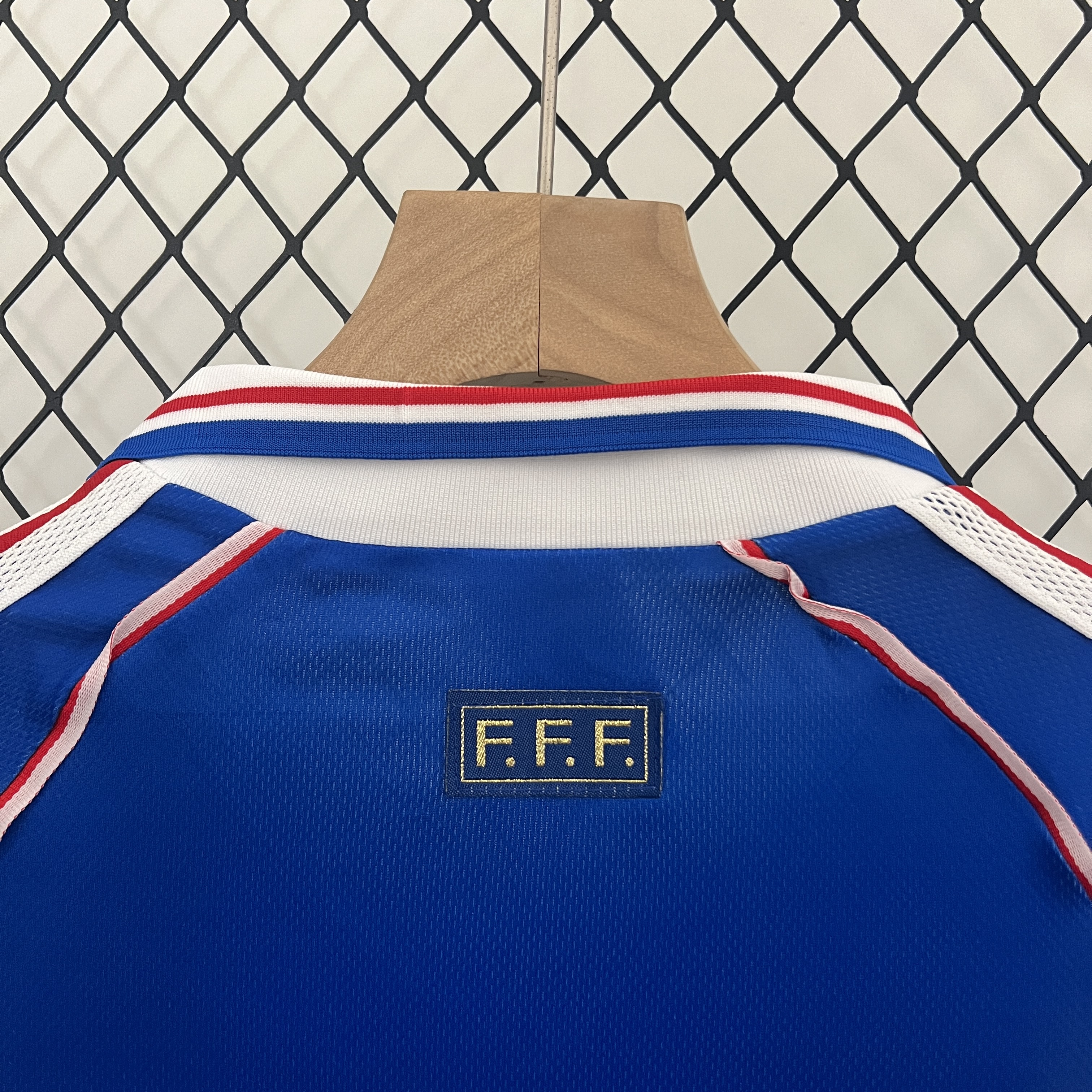 AlphaJersey-Retro France 1998 Home Stadium Kids Kit