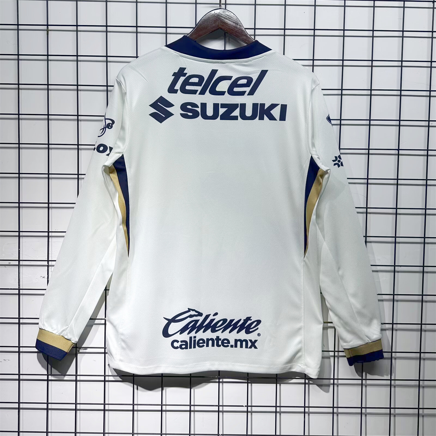 AlphaJersey-Pumas UNAM 25-26 Home Long Sleeves Jersey - Fans Version