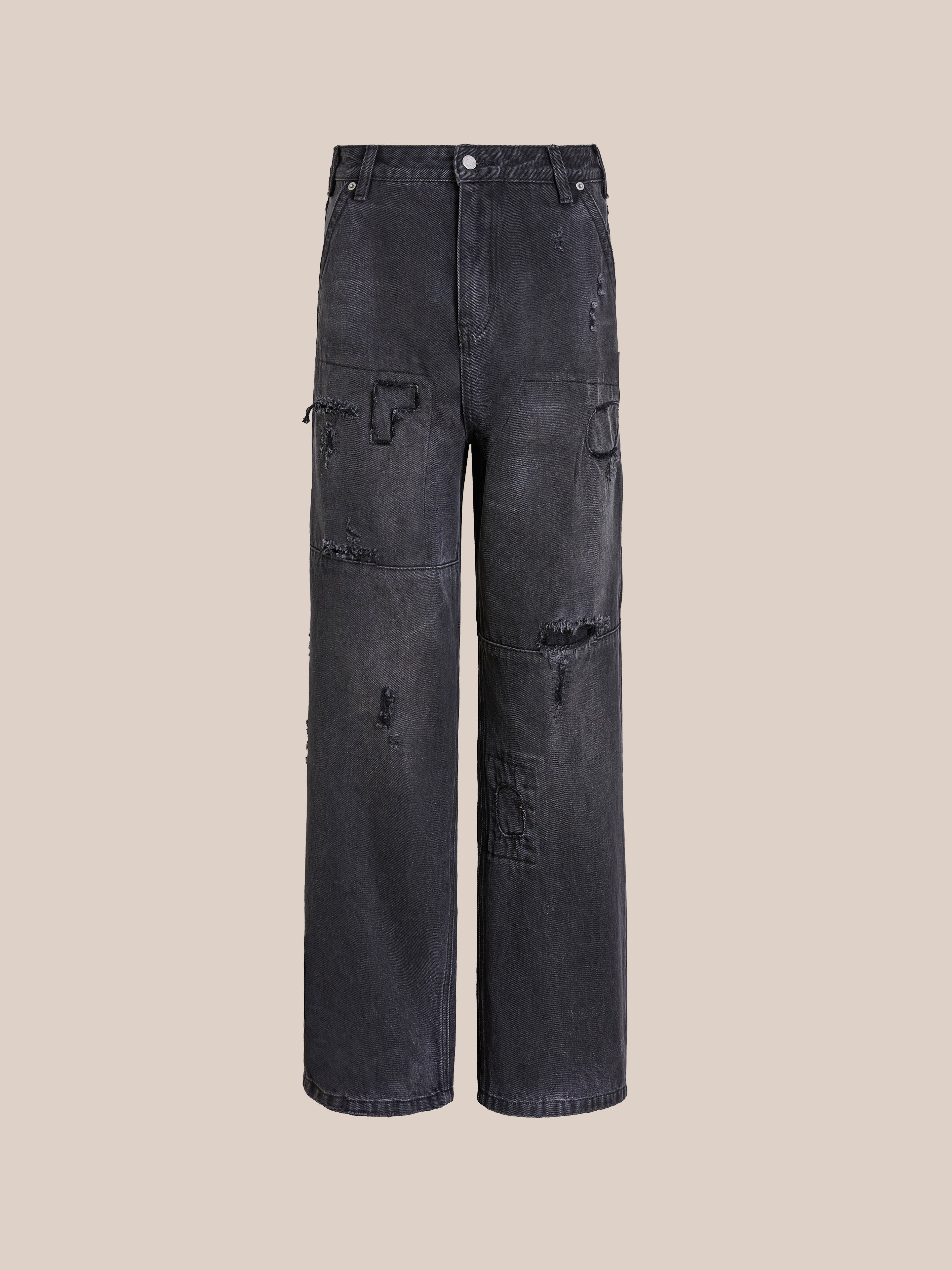 Painter Repaired Jeans | Modern Menswear by yycbvcnbmmnbm