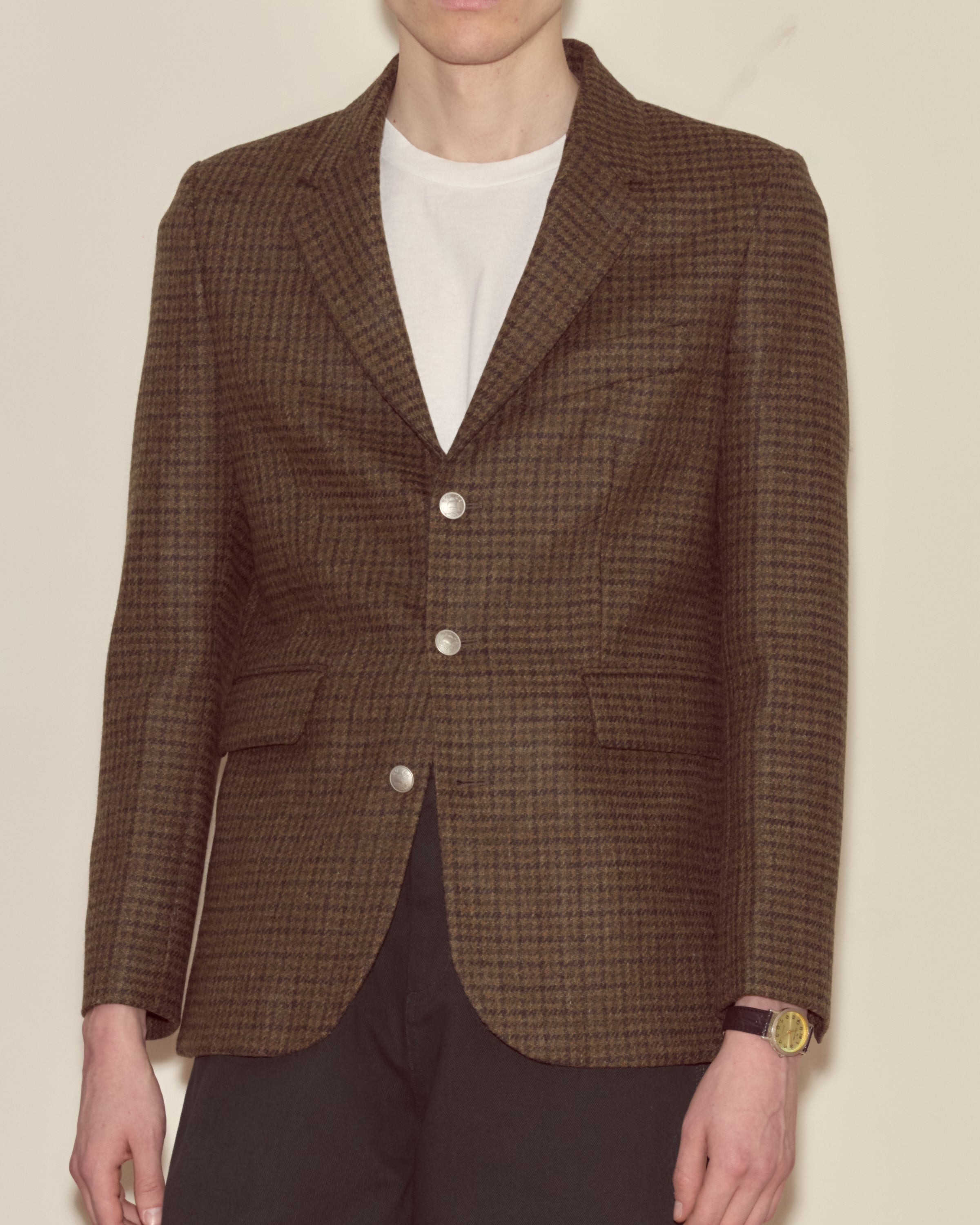 Morris Houndstooth Suit Jacket | Modern Menswear by yycbvcnbmmnbm