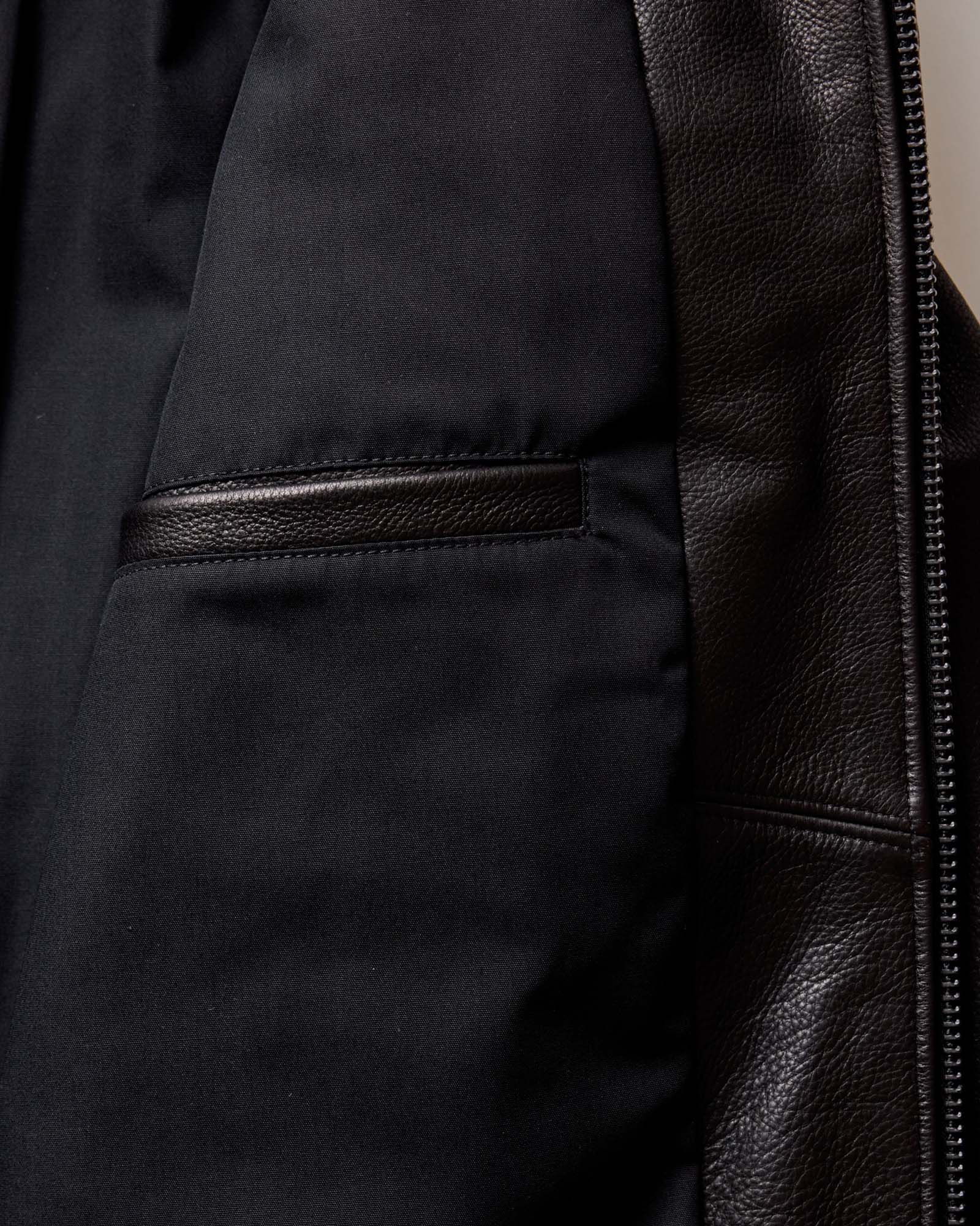 The Moto Jacket in Black Steerhide | Modern Menswear by yycbvcnbmmnbm