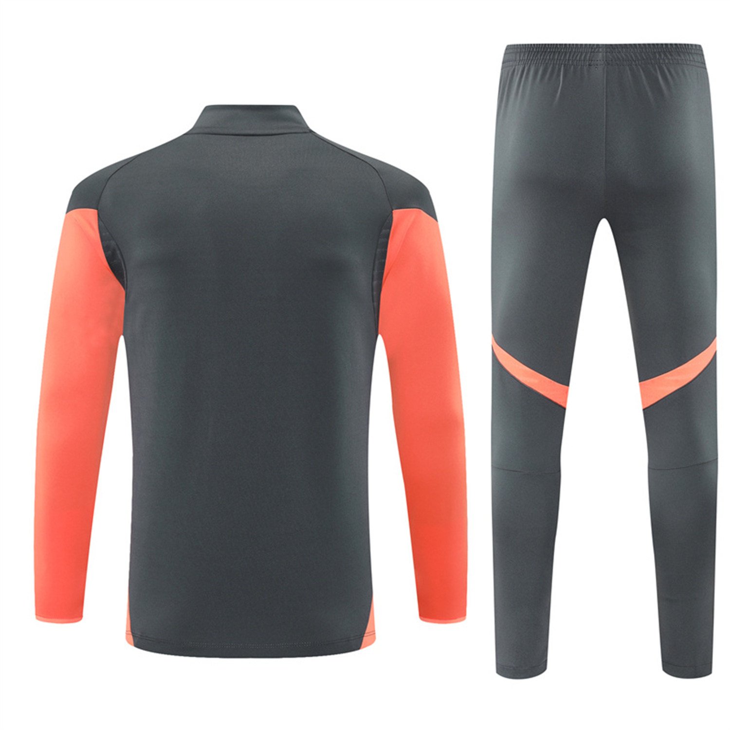 AlphaJersey-Bayern Munich 25-26 Kids Long Sleeves Training Set - Dark Grey Top & Pants