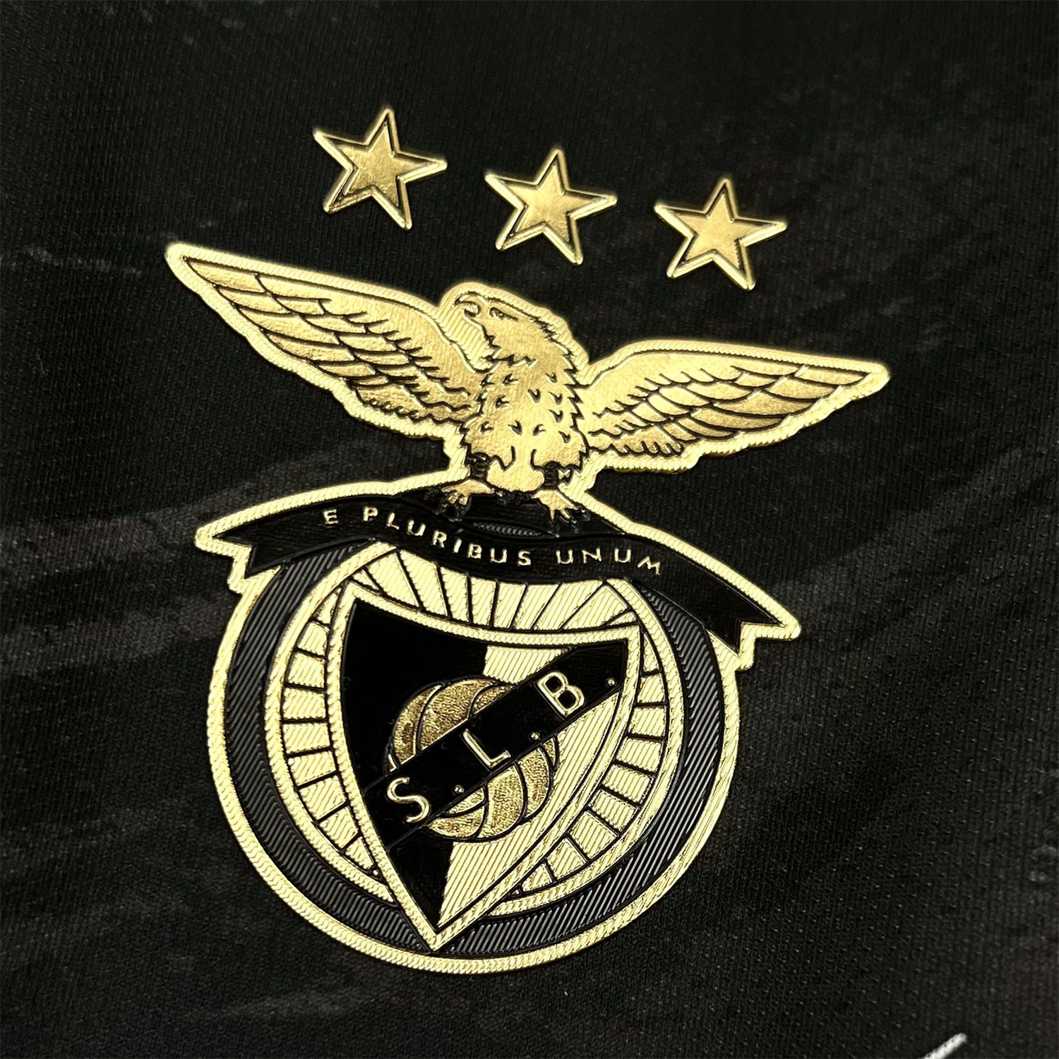 AlphaJersey-Benfica 25-26 Gold Eagle Black Special Jersey - Fans Version