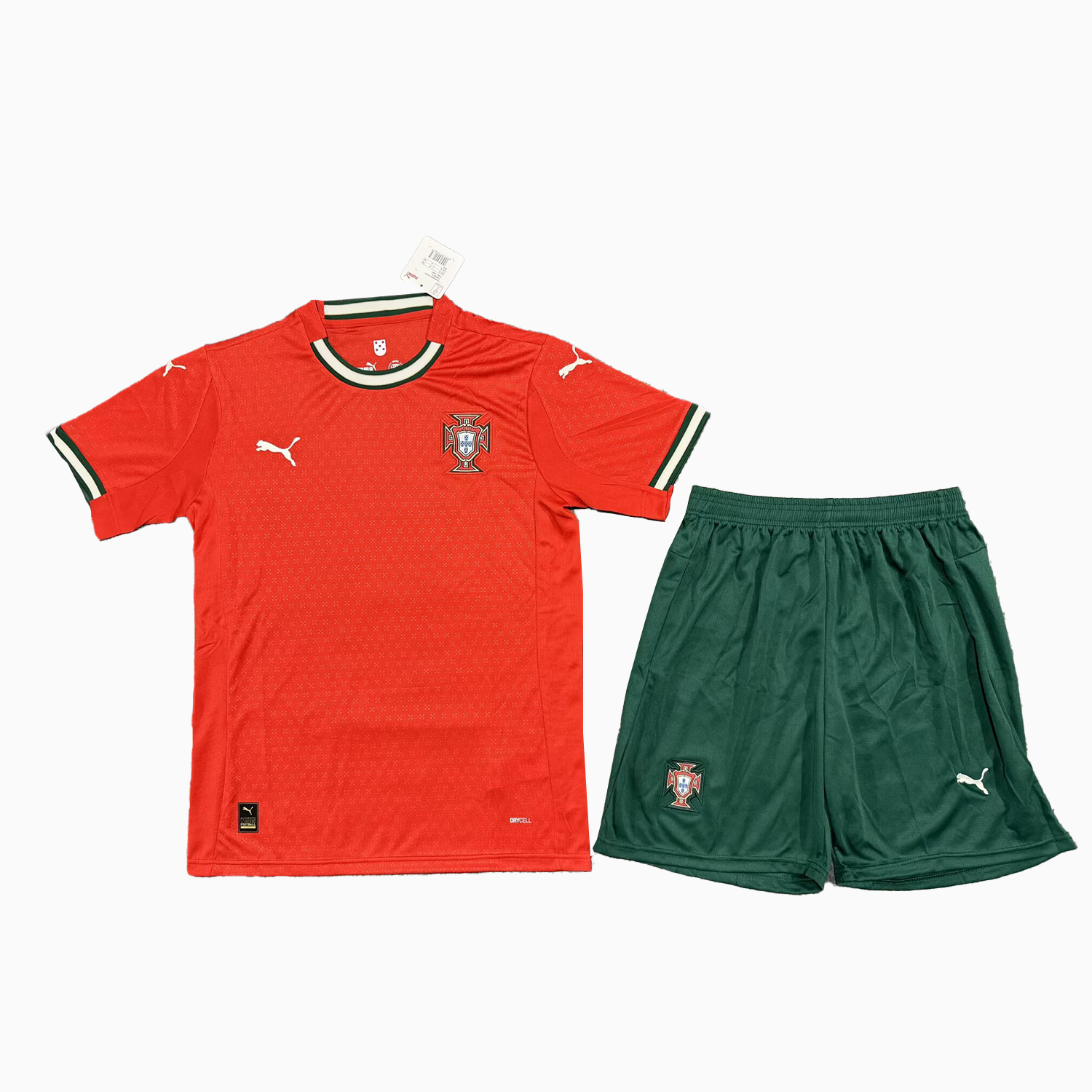 AlphaJersey-Portugal 2026 Home Men's Adult Jersey Set - Fans Version