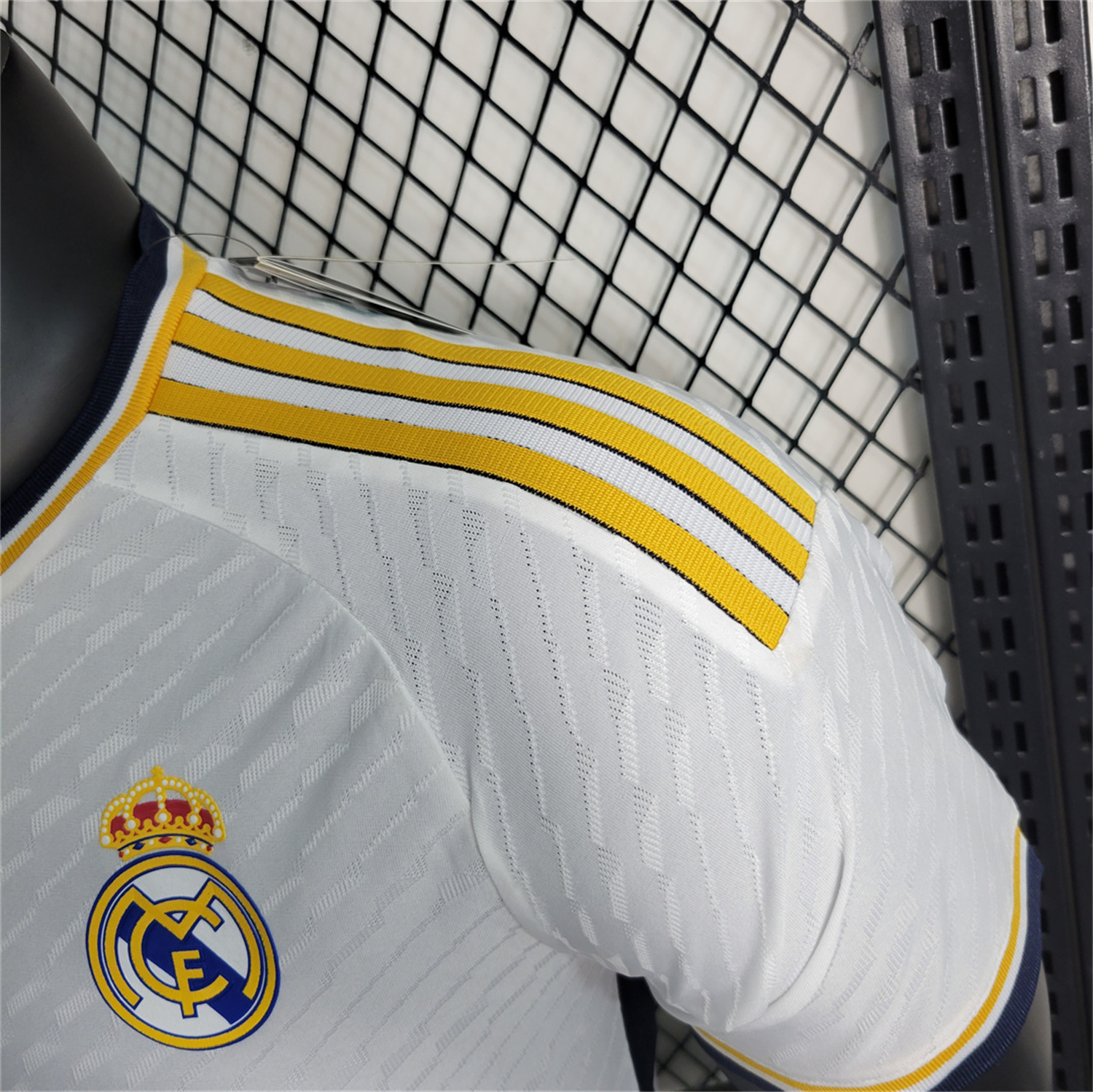AlphaJersey-Retro Real Madrid 2023-24 Home Jersey - Player Version