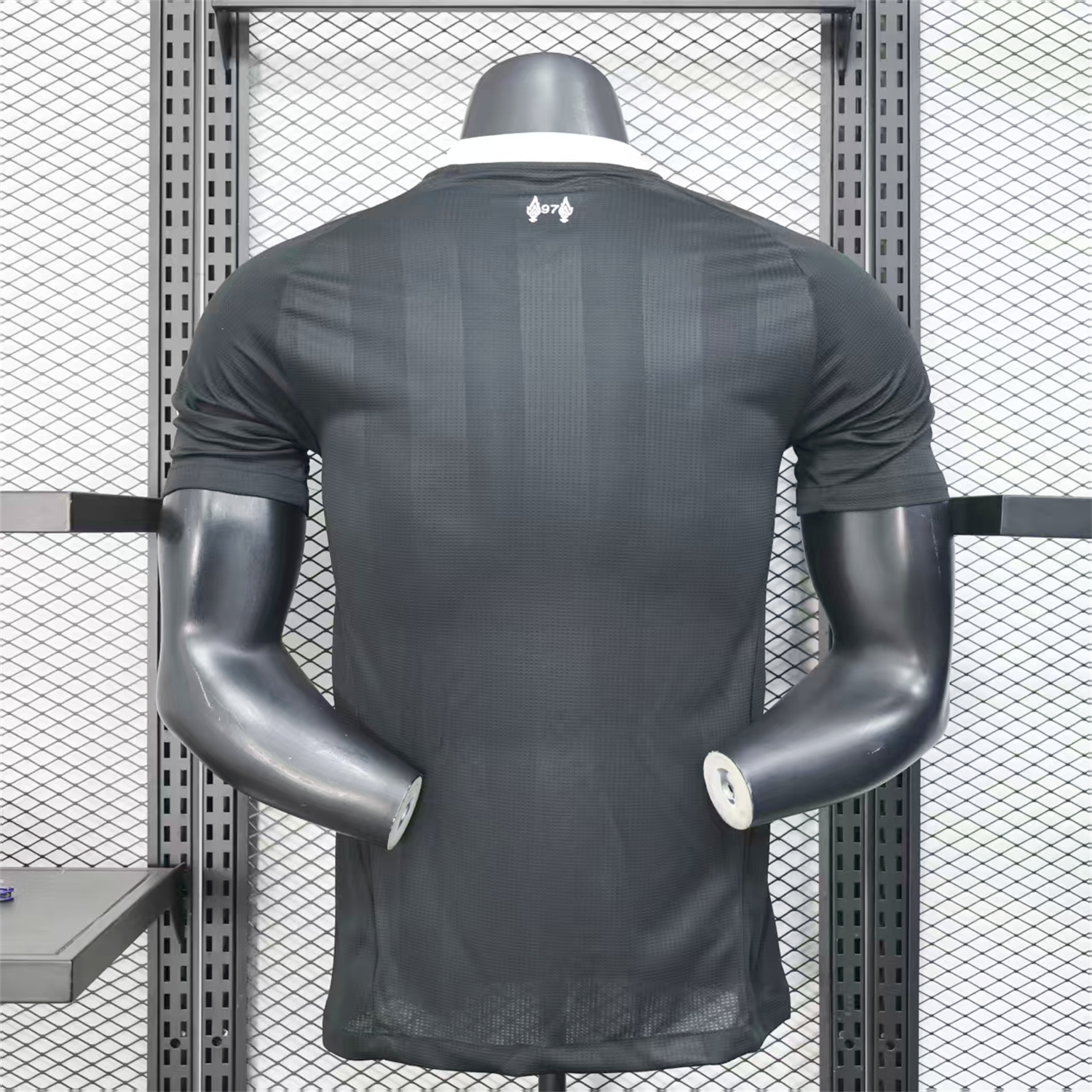 AlphaJersey-Liver.pool 25-26 Black Trefoil Goalkeeper Jersey - Player Version
