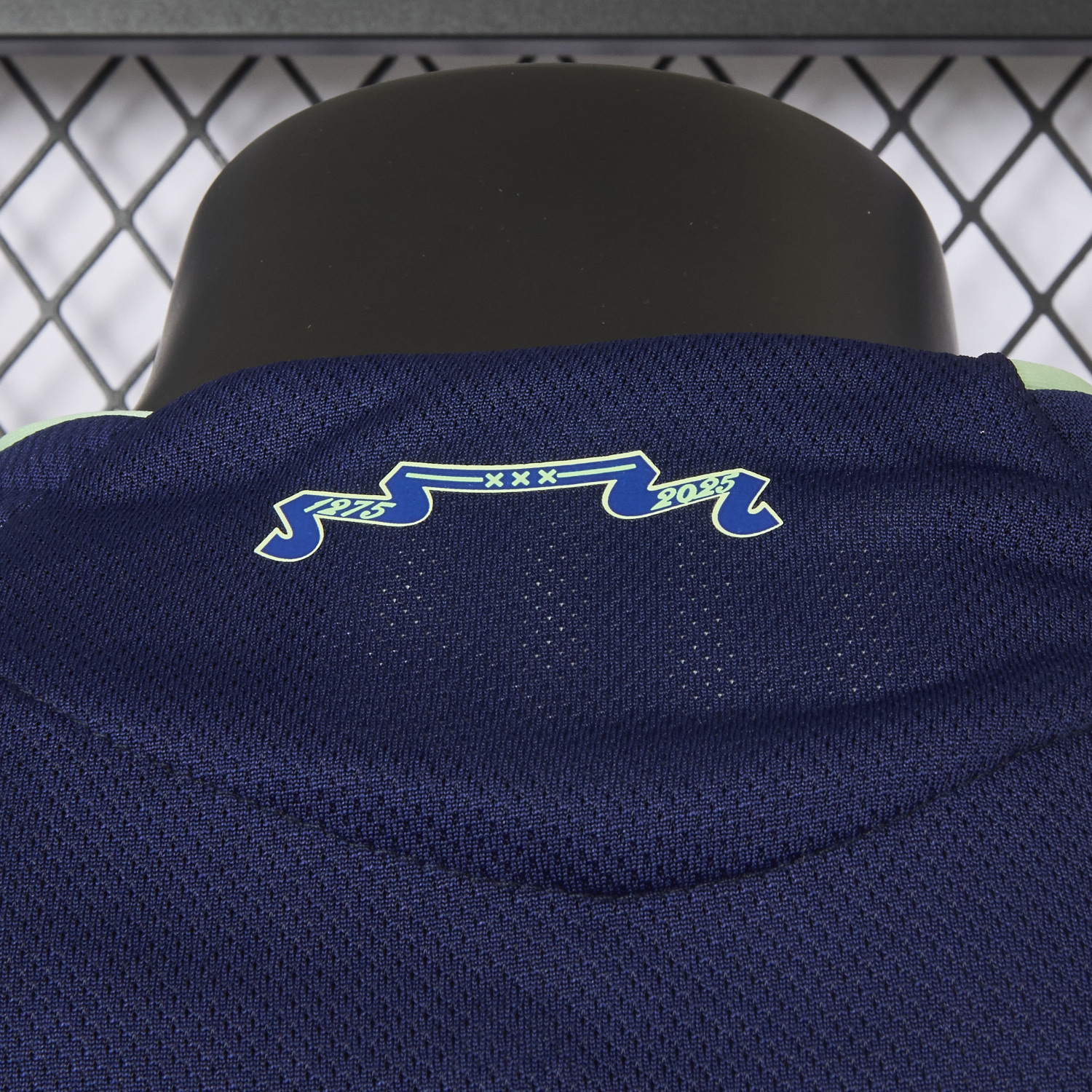 AlphaJersey-Ajax 25-26 Away Deep Blue Jersey - Player Version