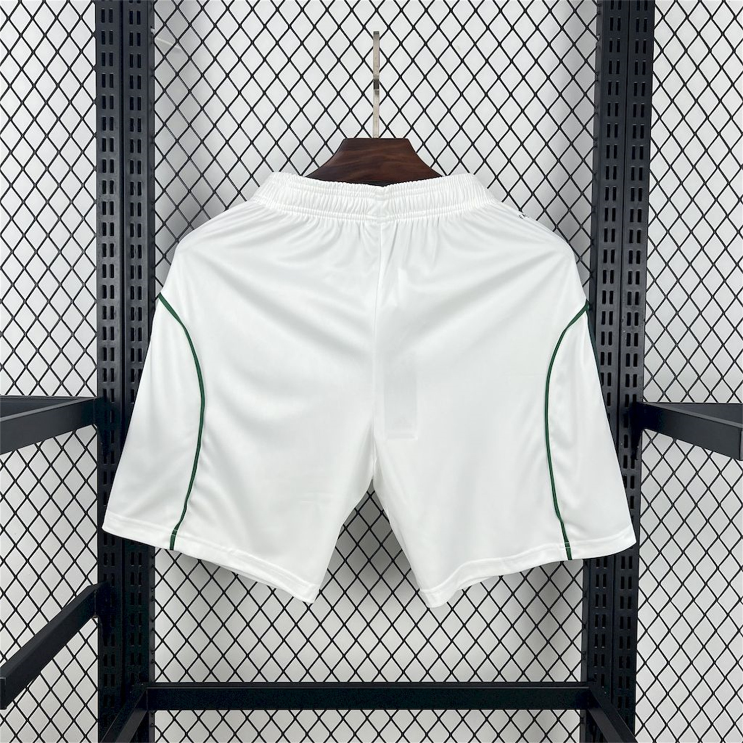 AlphaJersey-Celtic 25-26 Home White Shorts - Fans Version