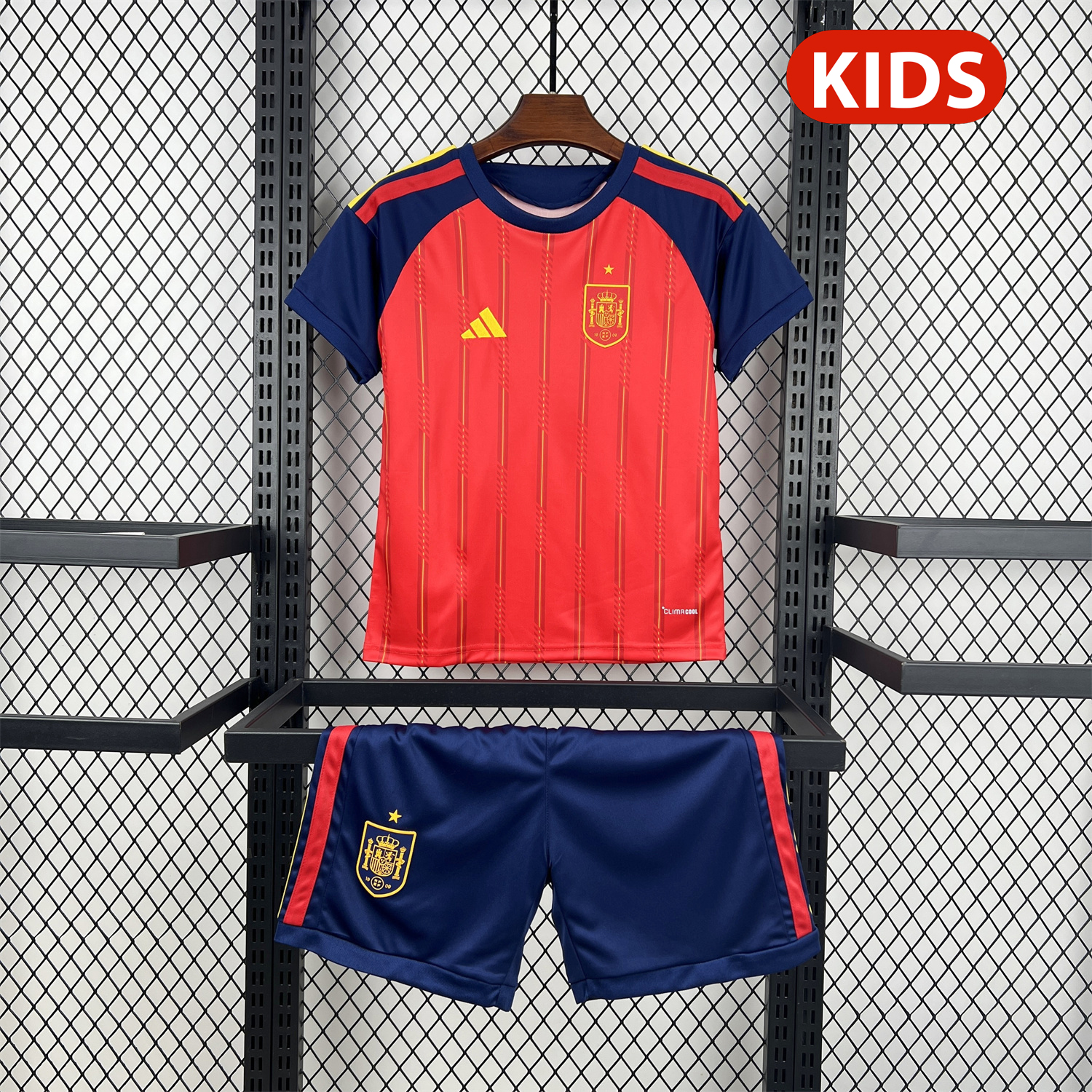 AlphaJersey-Spain 2026 Home Kids Kit