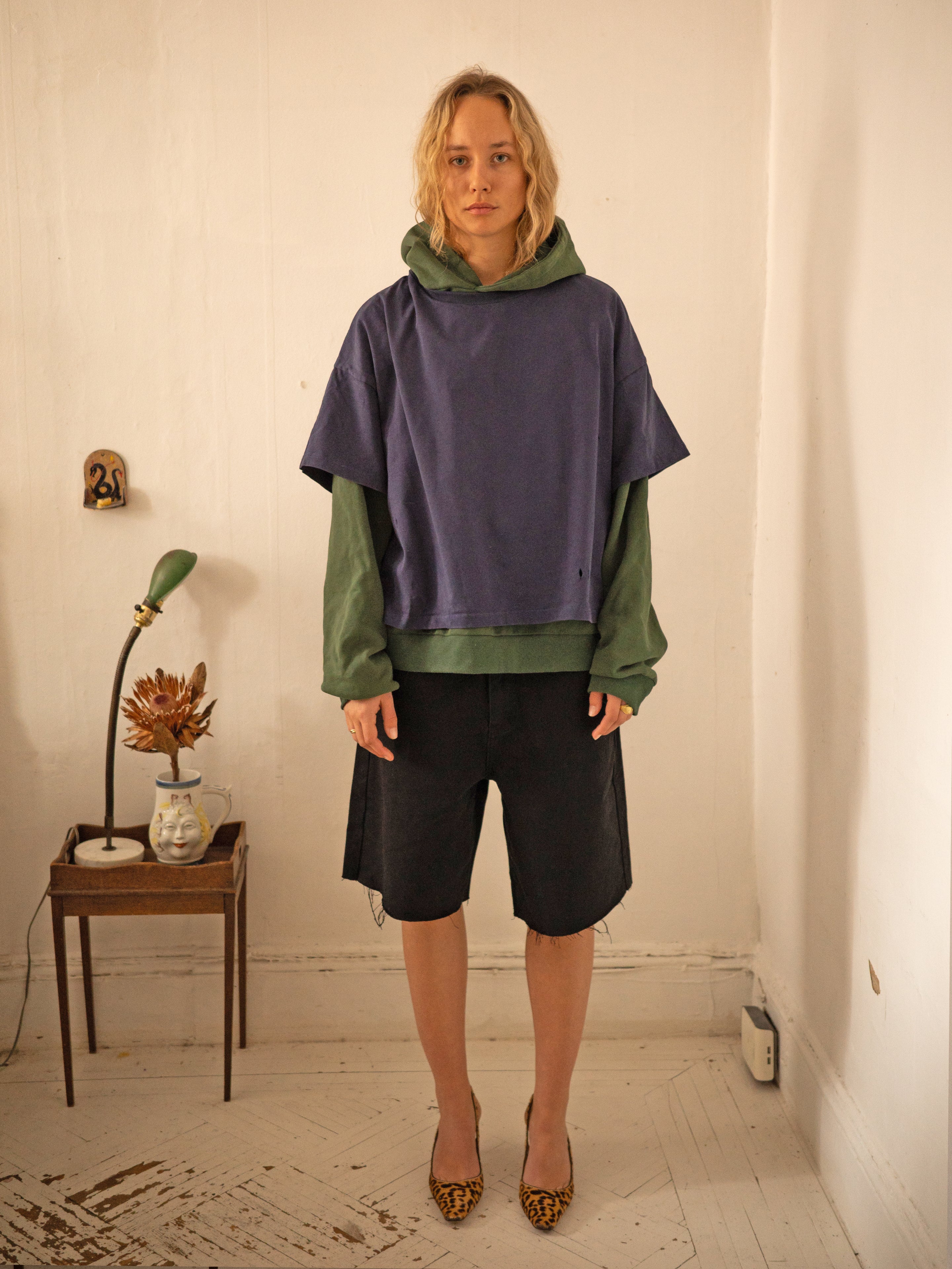 Double Layer Hoodie | Modern Menswear by yycbvcnbmmnbm