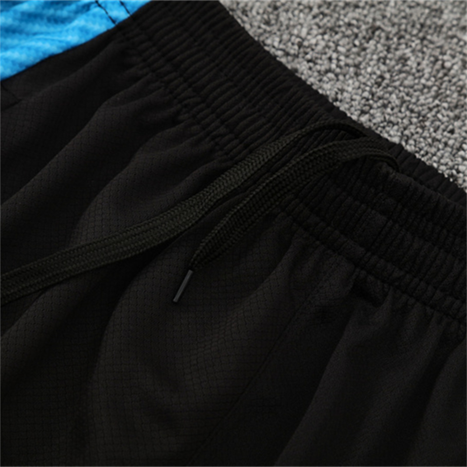 AlphaJersey-Napoli 25-26 Short-Sleeve Training Set - Blue Mecha Top & Black Shorts