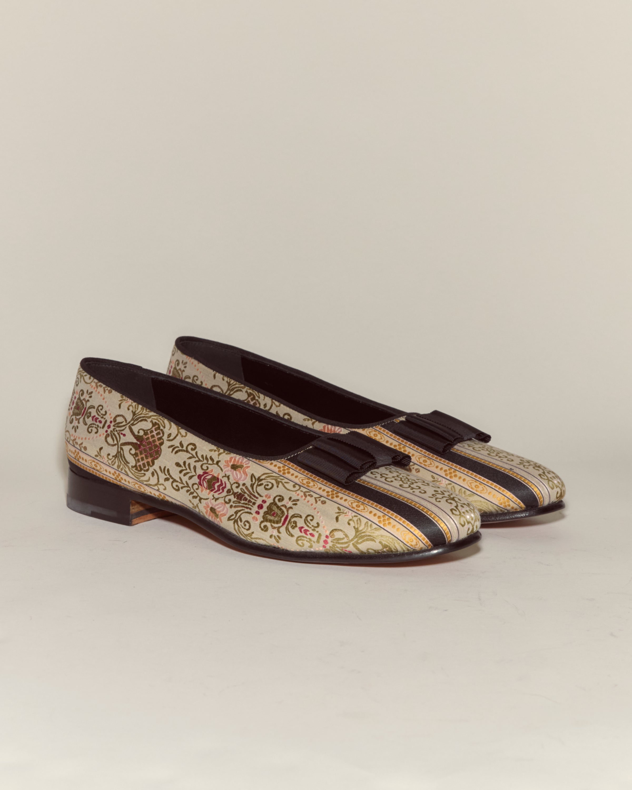 Floret Brocade Opera Pumps | Modern Menswear by yycbvcnbmmnbm